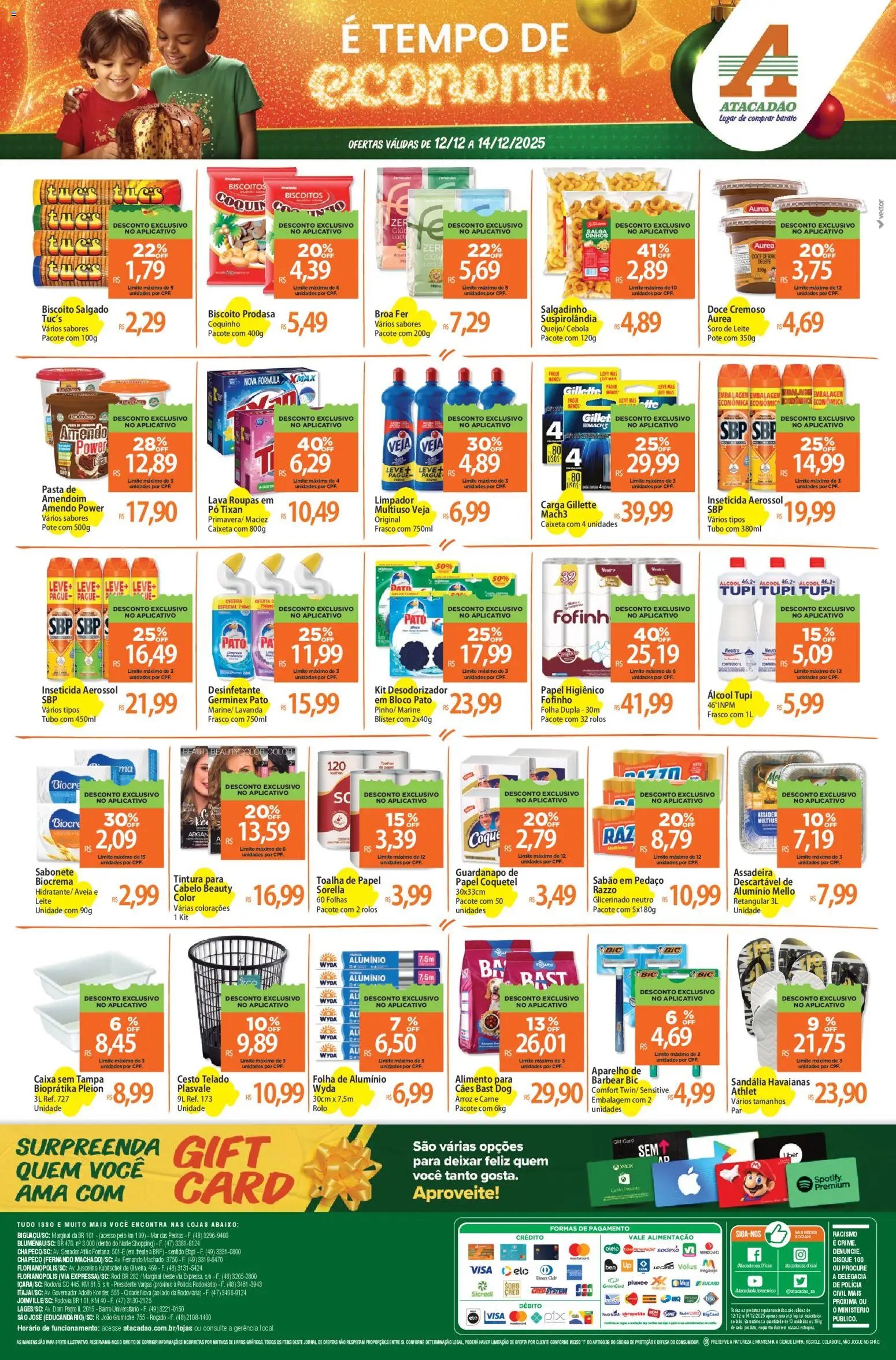Atacadão folheto a partir de 12/12/2025 Ofertas - SC (2025-12-12 - 2025-12-14)