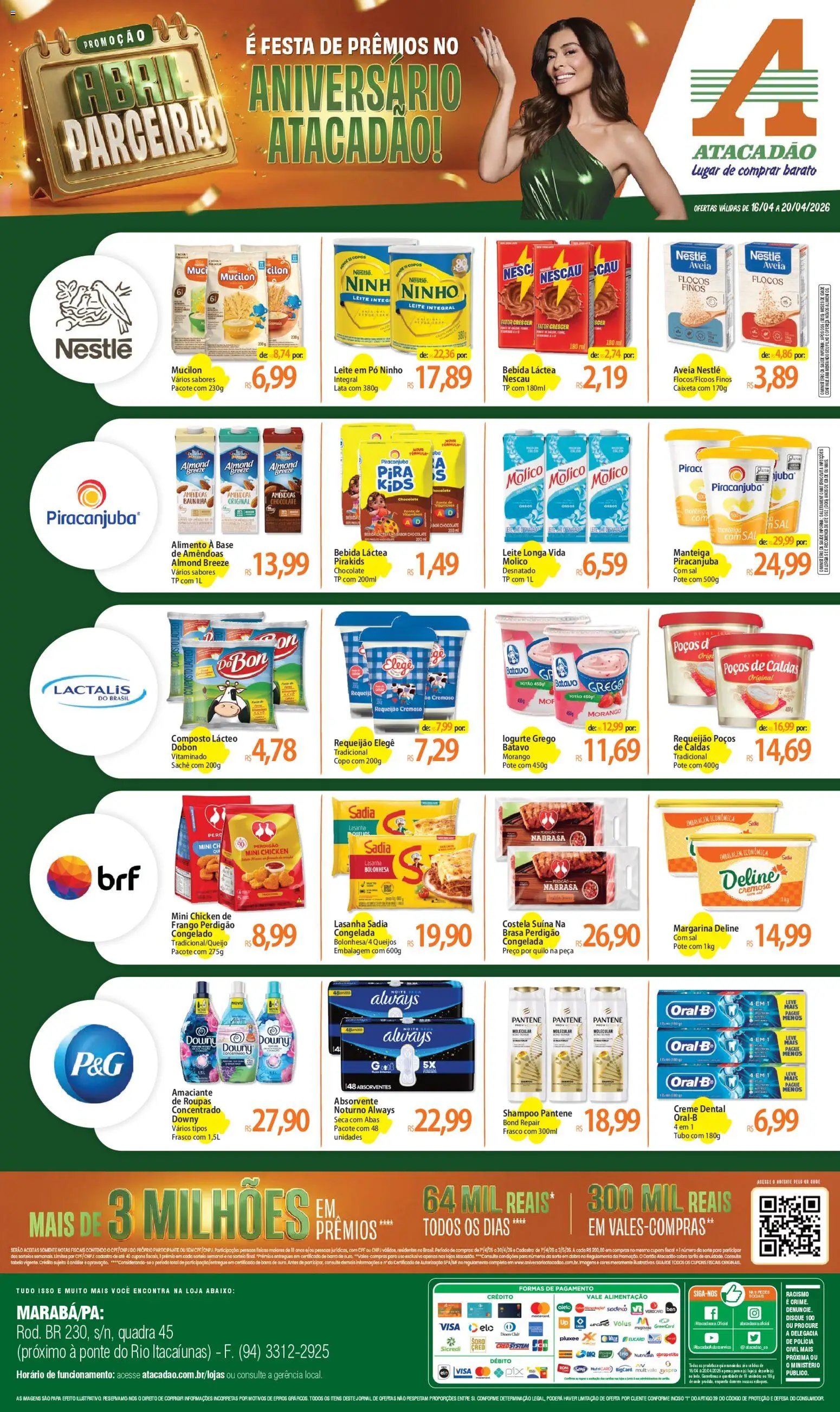 Atacadão folheto a partir de 16/04/2026 Atacadão ofertas - PA (2026-04-16 - 2026-04-20)