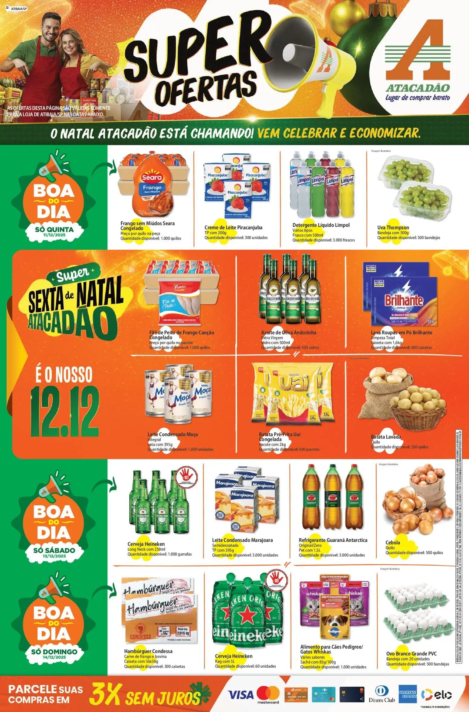 Atacadão folheto a partir de 11/12/2025 Ofertas - SP (2025-12-11 - 2025-12-14)