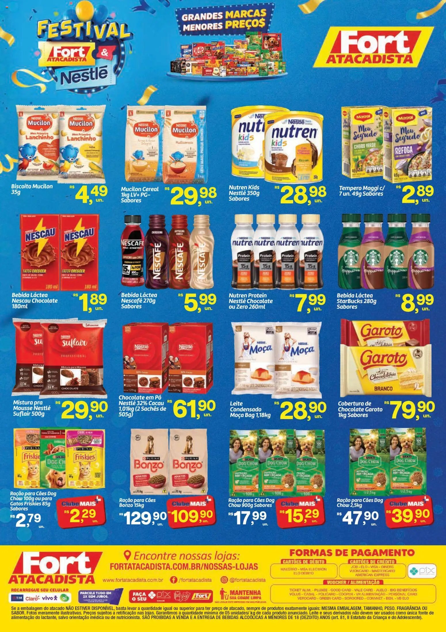 Fort Atacadista folheto a partir de 22/05/2026 Fort Atacadista ofertas Nestlé (2026-05-22 - 2026-05-31)