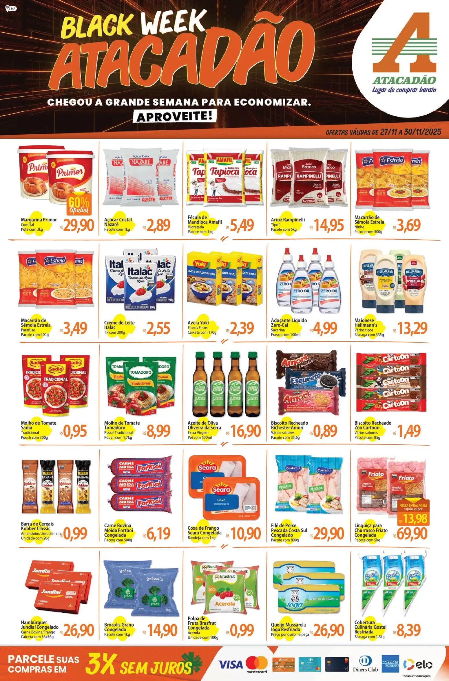 Atacadão folheto a partir de 27/11/2025 Ofertas - MA (2025-11-27 - 2025-11-30)
