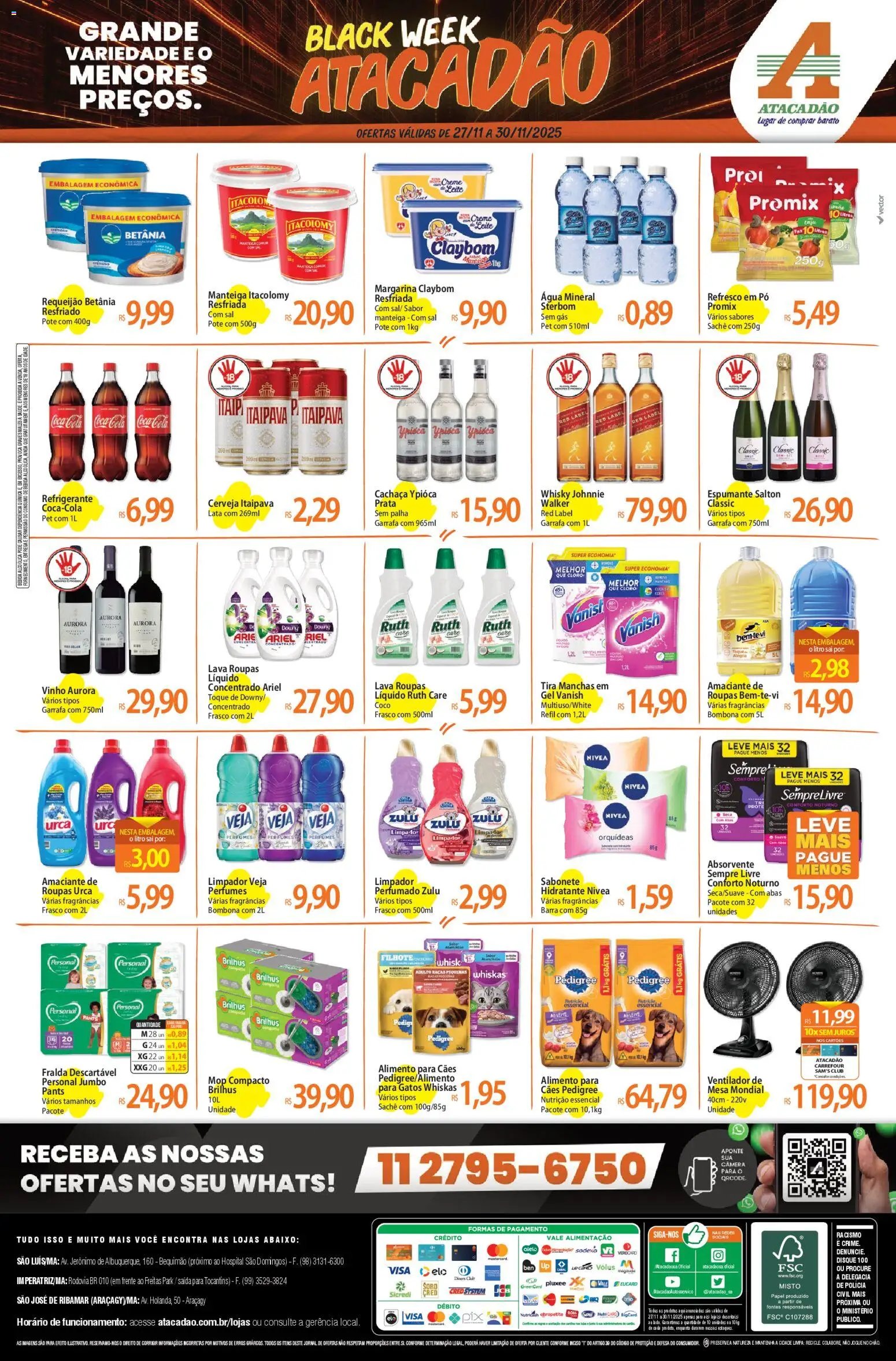 Atacadão folheto a partir de 27/11/2025 Ofertas - MA (2025-11-27 - 2025-11-30)