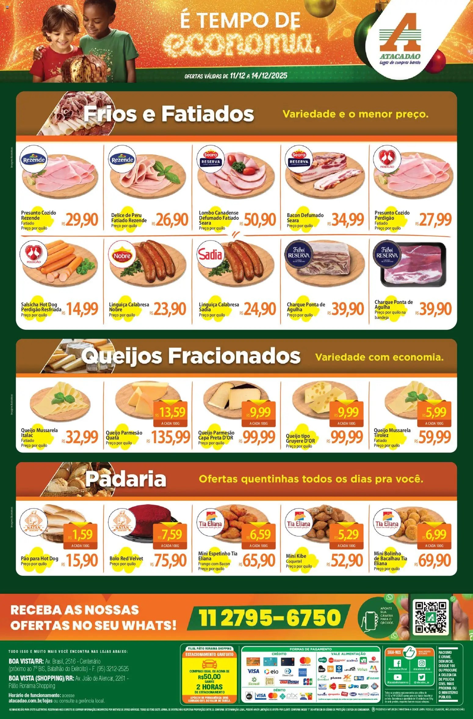 Atacadão folheto a partir de 11/12/2025 Ofertas - RR (2025-12-11 - 2025-12-14)
