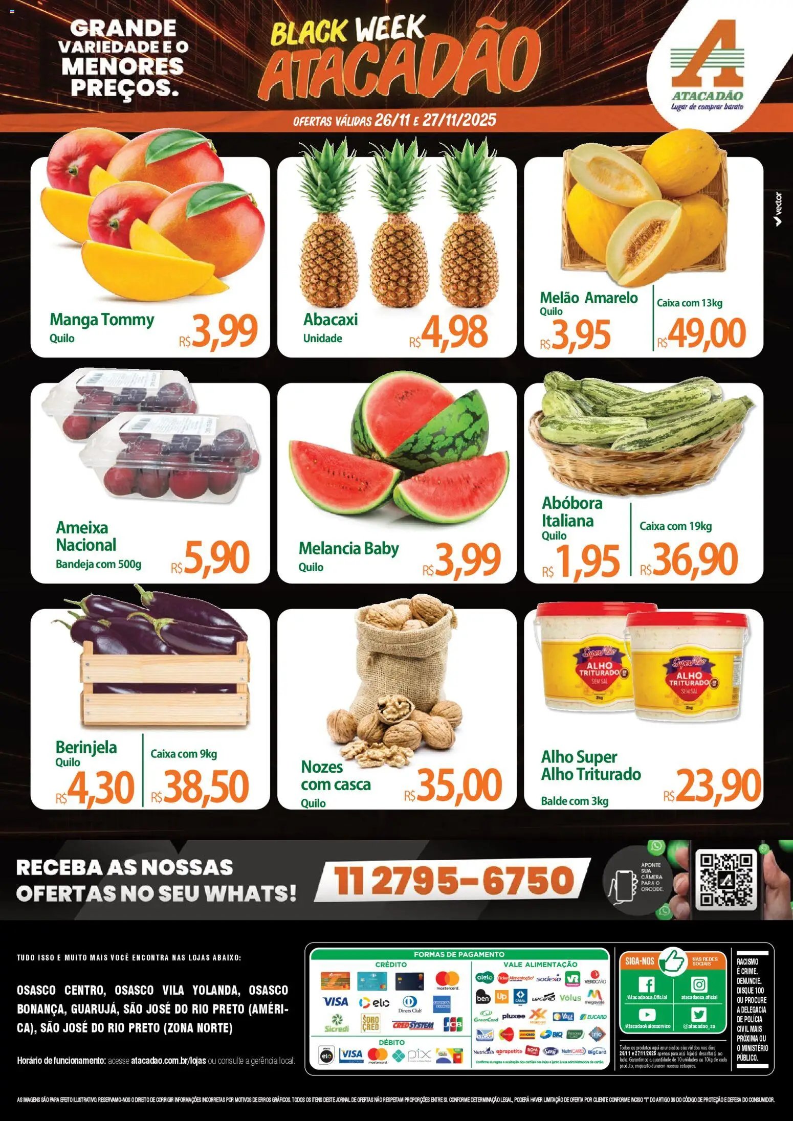 Atacadão folheto a partir de 26/11/2025 Ofertas - SP (2025-11-26 - 2025-11-27)