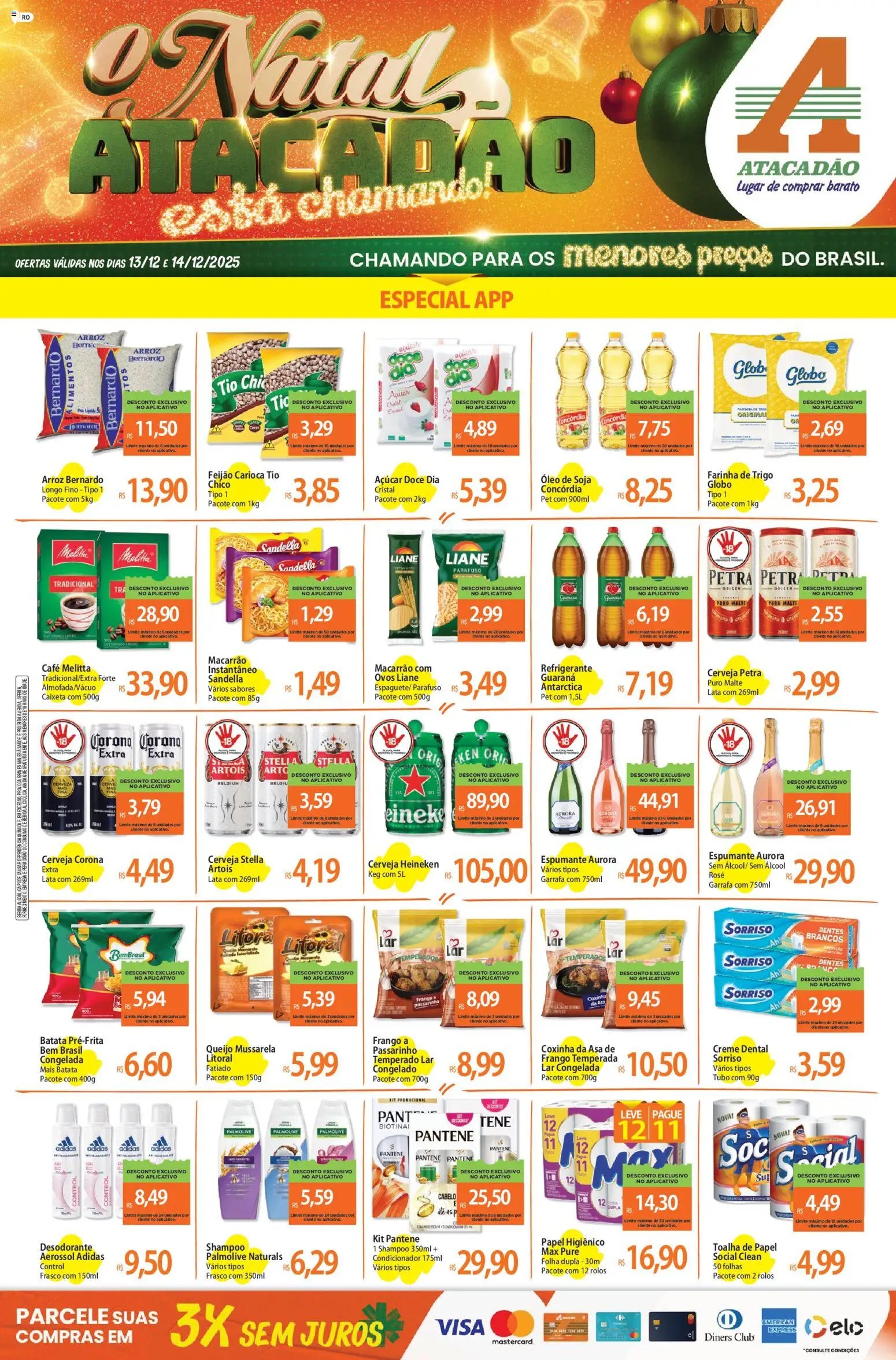 Atacadão folheto a partir de 13/12/2025 Ofertas - RO (2025-12-13 - 2025-12-14)