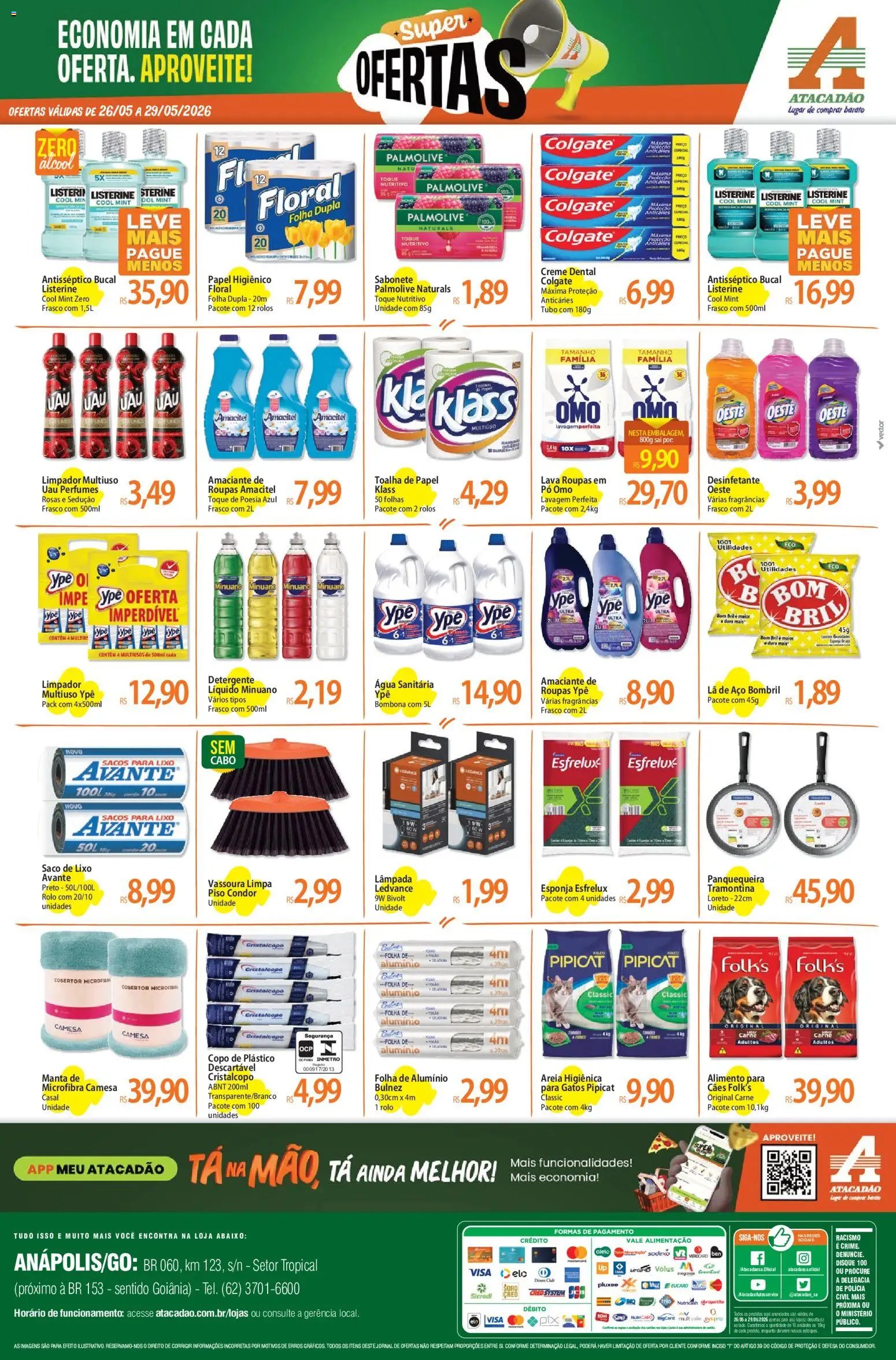 Atacadão folheto a partir de 26/05/2026 Atacadão ofertas - GO (2026-05-26 - 2026-05-29)