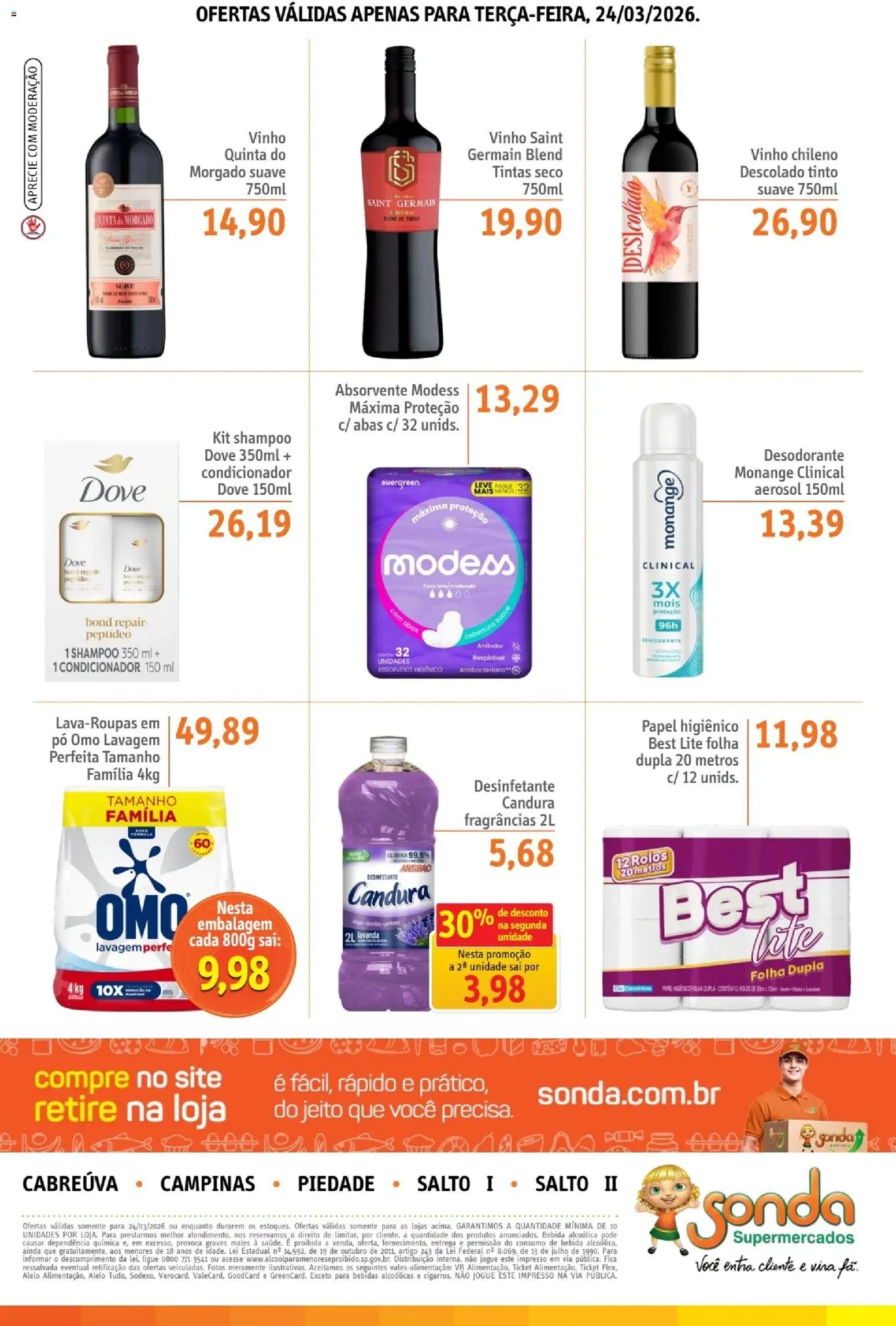 Sonda folheto a partir de 24/03/2026 Sonda ofertas Terça Imbativel (2026-03-24 - 2027-03-25)