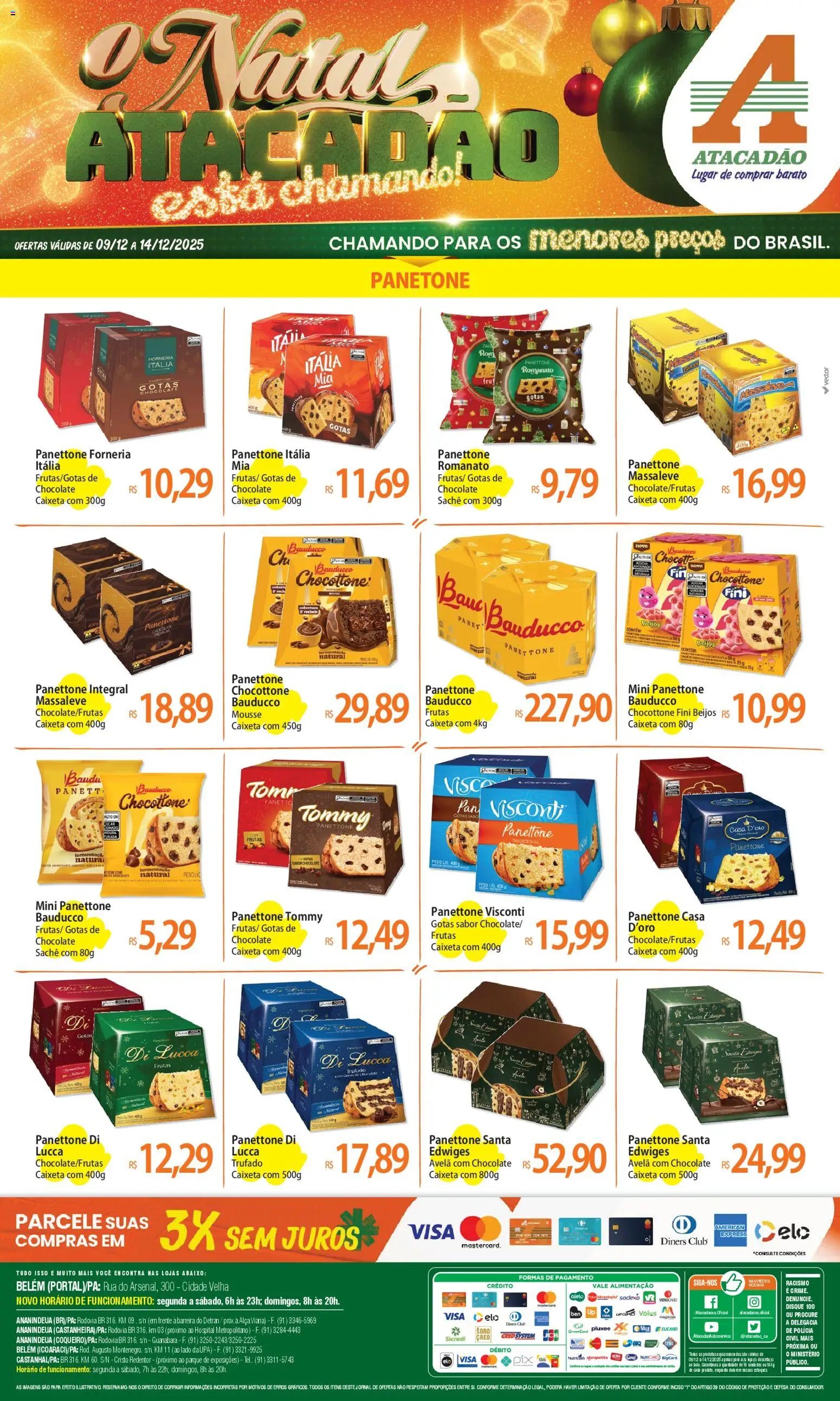 Atacadão folheto a partir de 09/12/2025 Ofertas - PA (2025-12-09 - 2025-12-14)