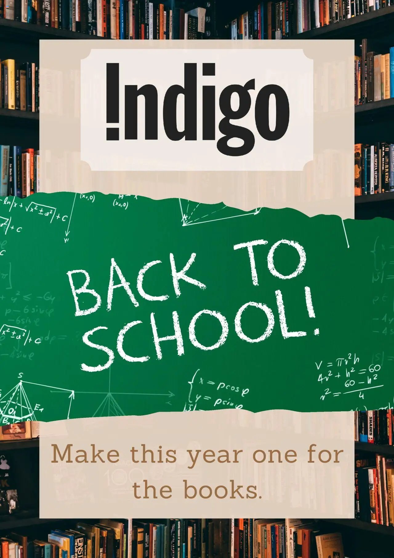 Chapters Indigo flyer from 04.08.2025 Flyer / circulaire