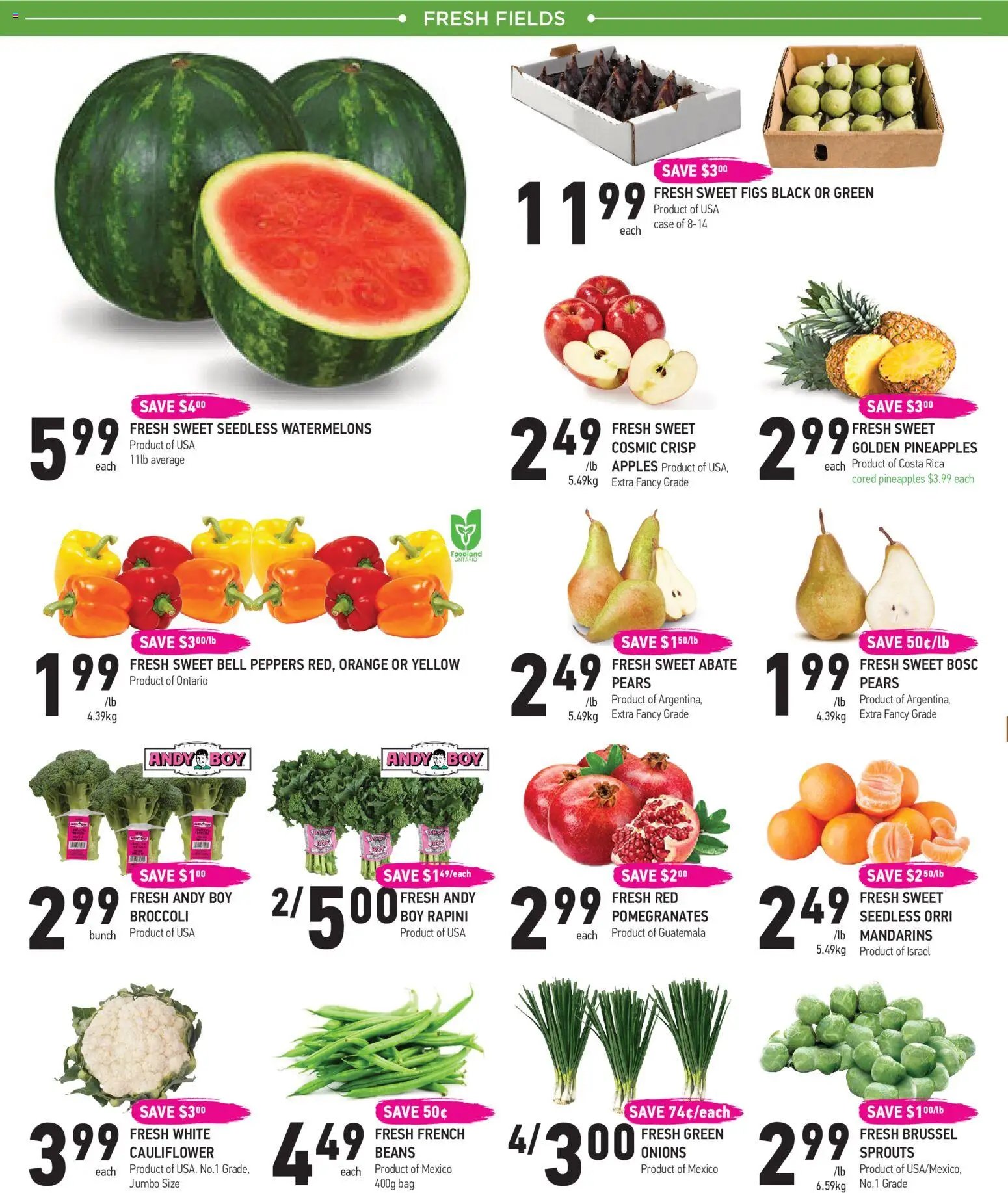 Coppas Fresh Market flyer from 11.06.2026 Coppas Fresh Market weekly flyer / circulaire