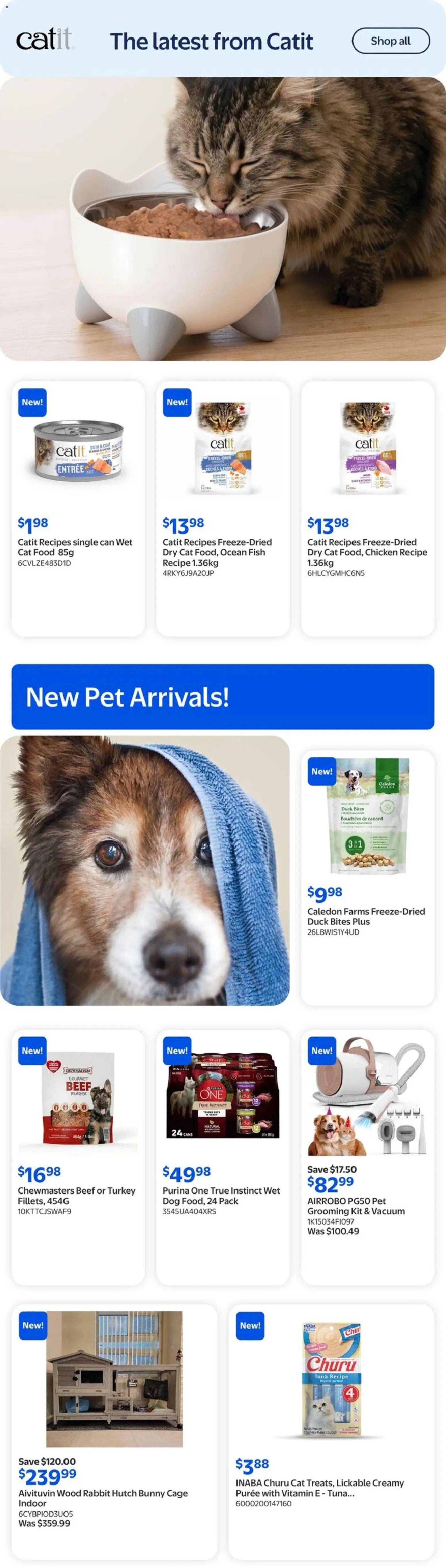Walmart flyer from 30.04.2026 Walmart flyer - The Pet Event (2026-04-30 - 2026-05-27) | 10