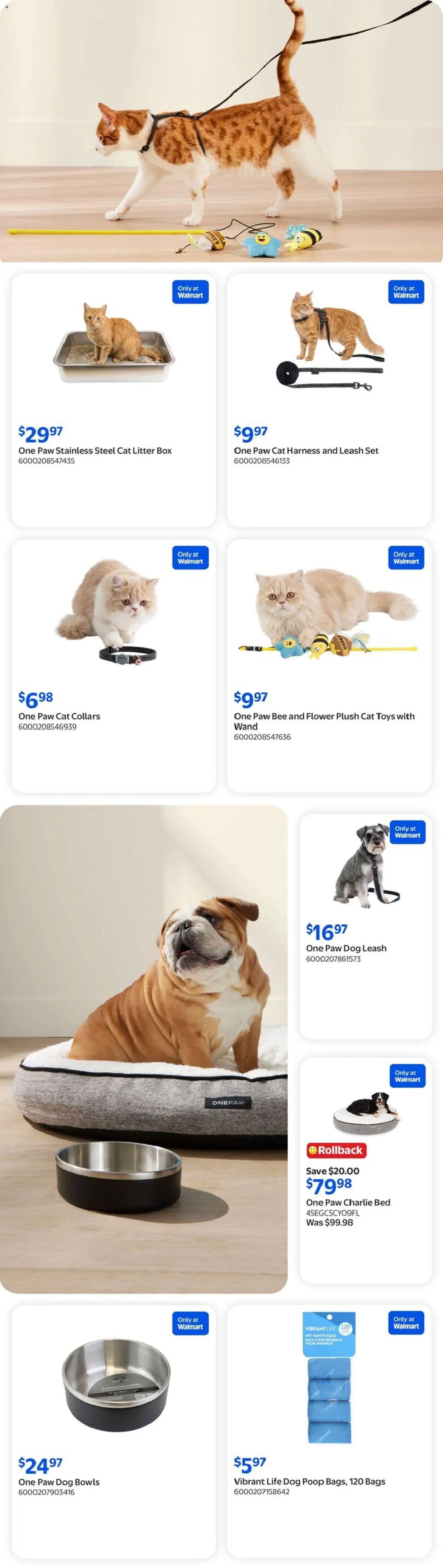 Walmart flyer from 30.04.2026 Walmart flyer - The Pet Event (2026-04-30 - 2026-05-27) | 12