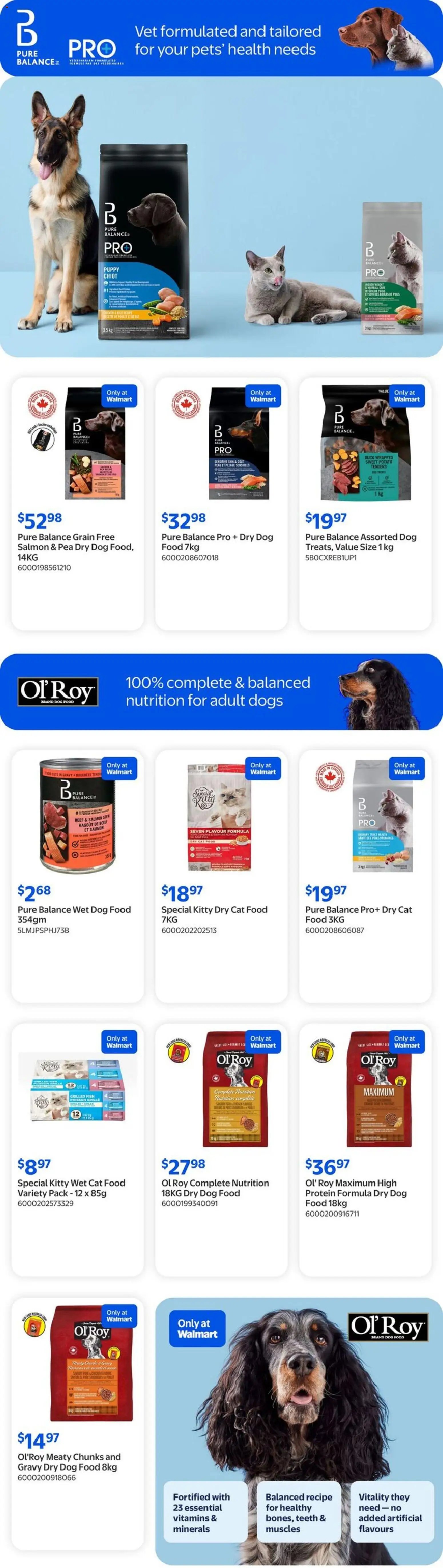 Walmart flyer from 30.04.2026 Walmart flyer - The Pet Event (2026-04-30 - 2026-05-27) | 2