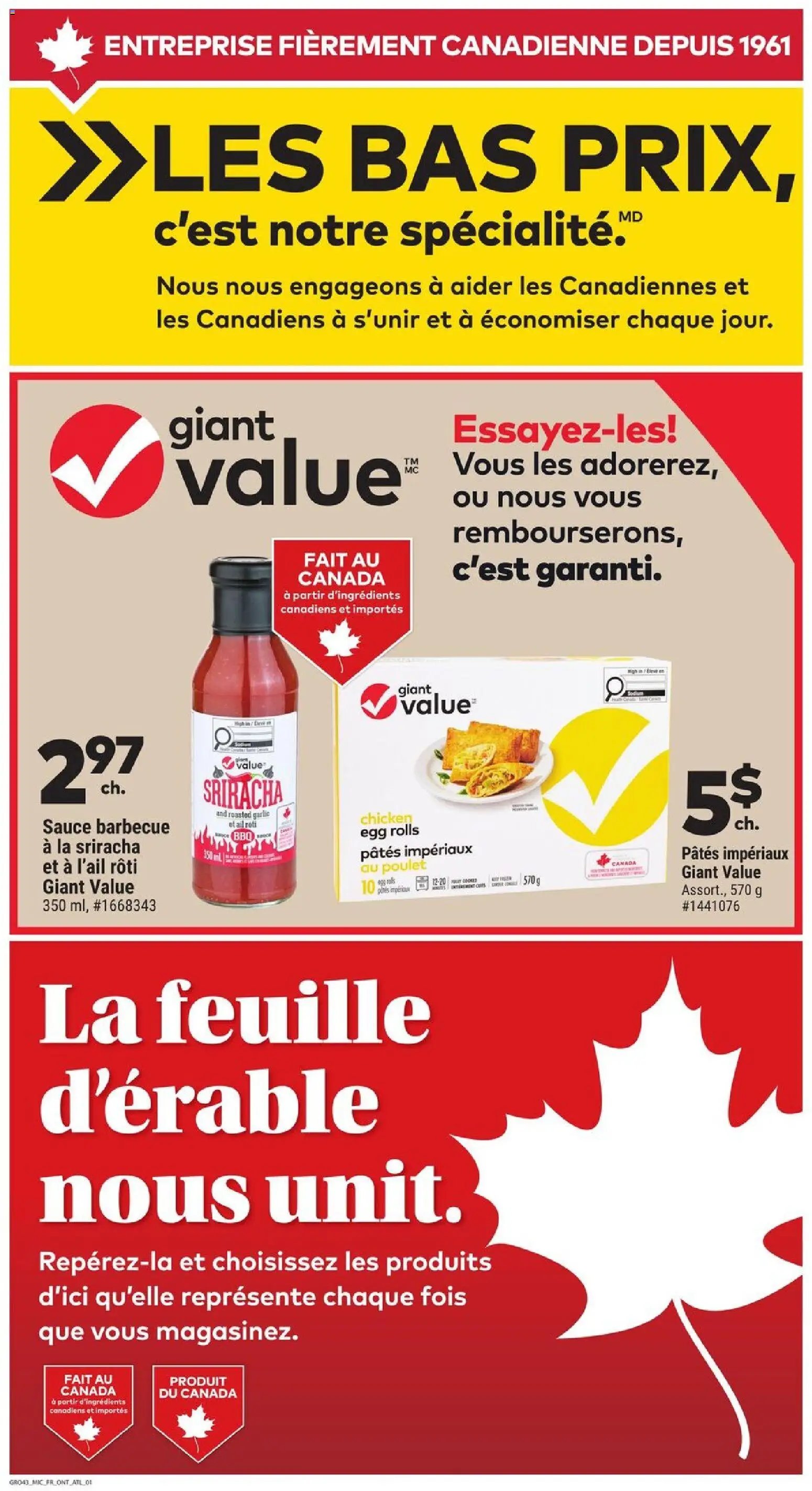 Giant Tiger flyer from 27.05.2026 Circulaire (2026-05-27 - 2026-06-02) | 5