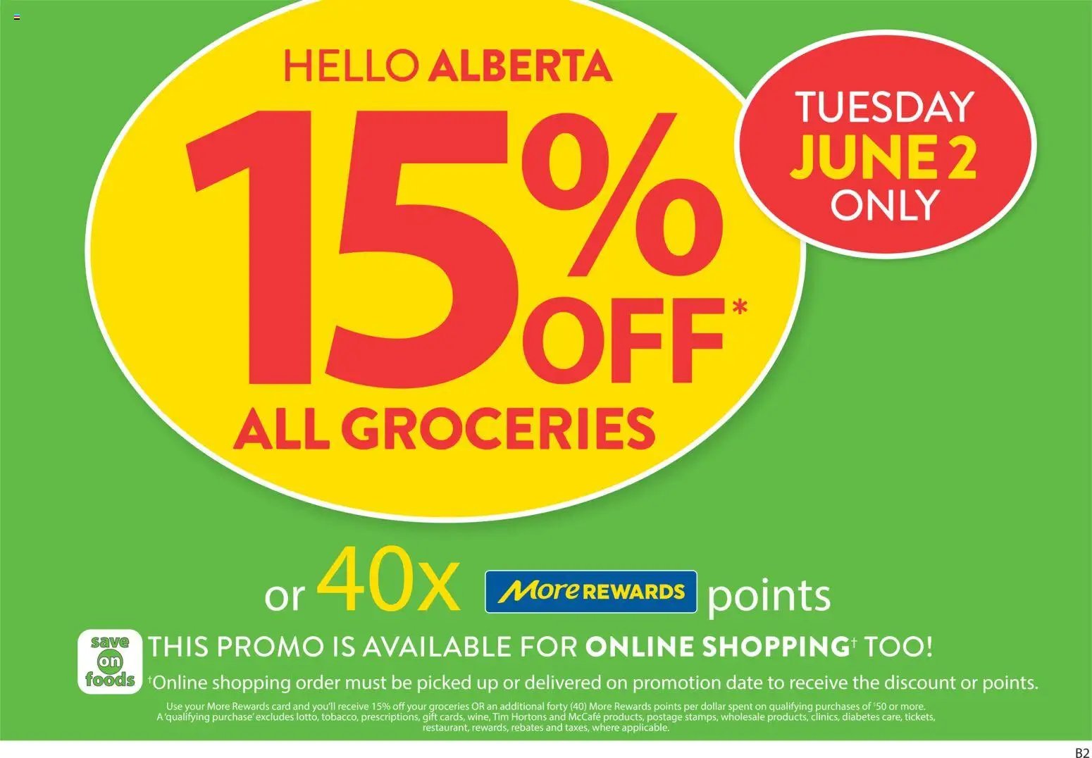 Save on foods flyer from 28.05.2026 Save on foods weekly flyer / circulaire