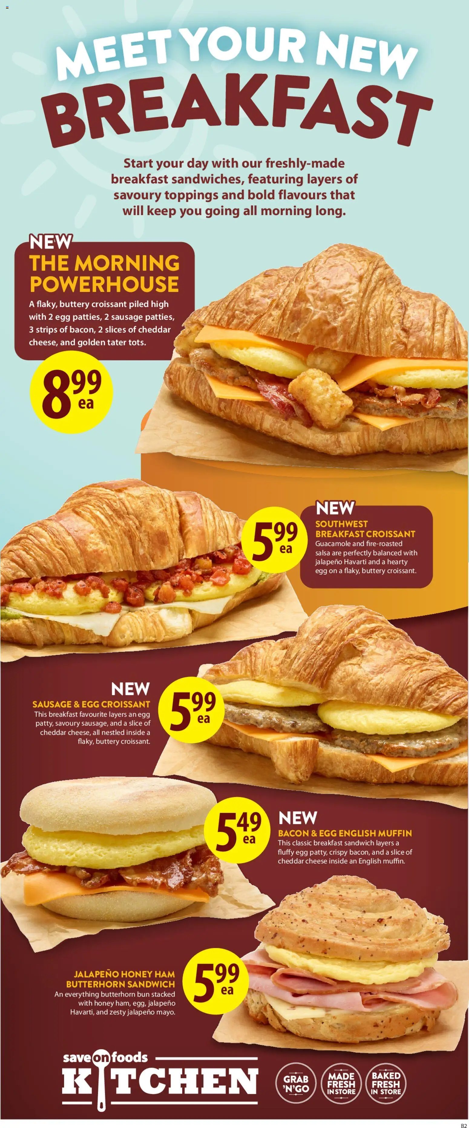 Save on foods flyer from 28.05.2026 Save on foods weekly flyer / circulaire