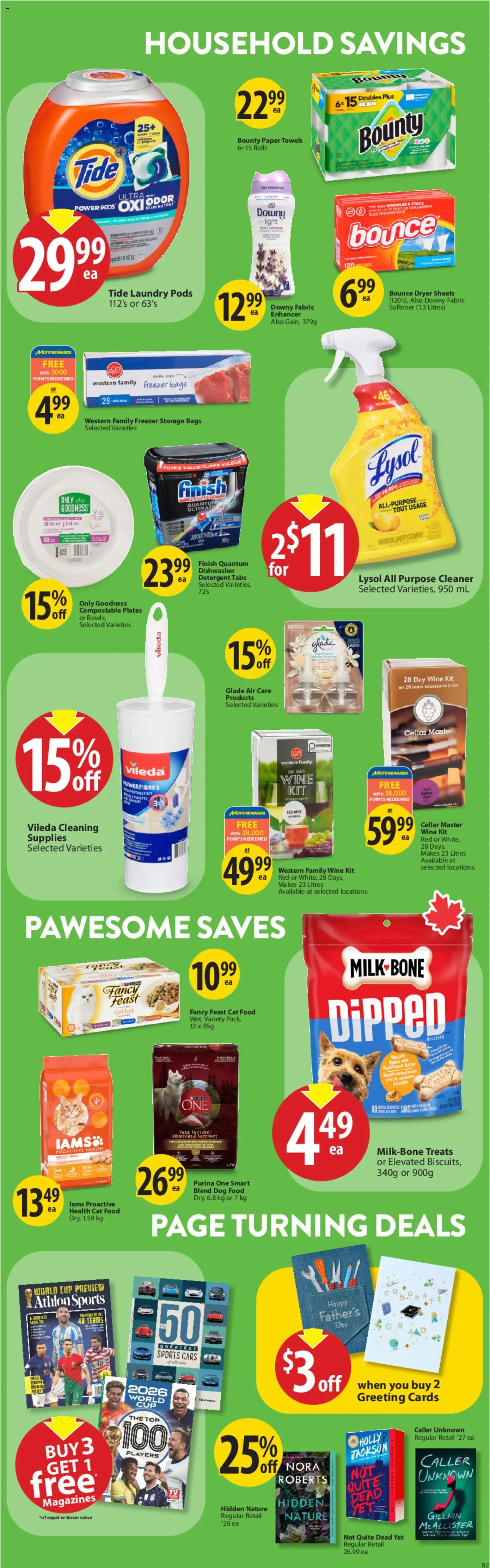 Save on foods flyer from 28.05.2026 Save on foods weekly flyer / circulaire