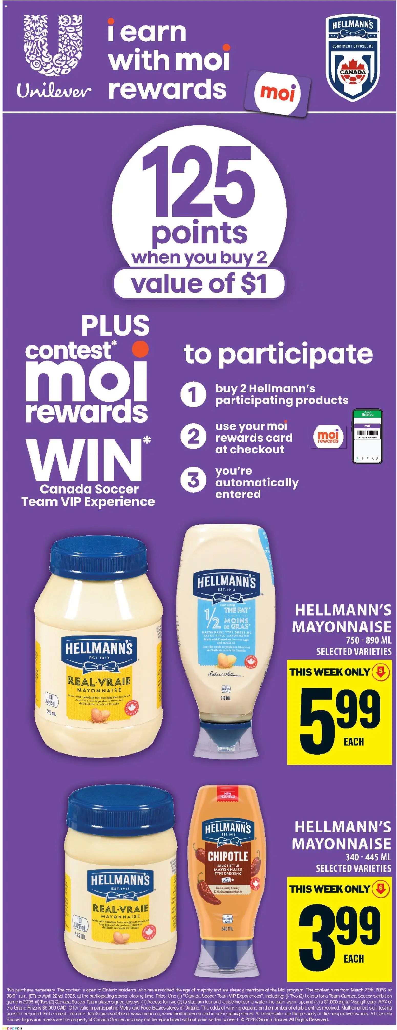 Food Basics flyer from 26.03.2026 Food Basics weekly flyer - Ajax