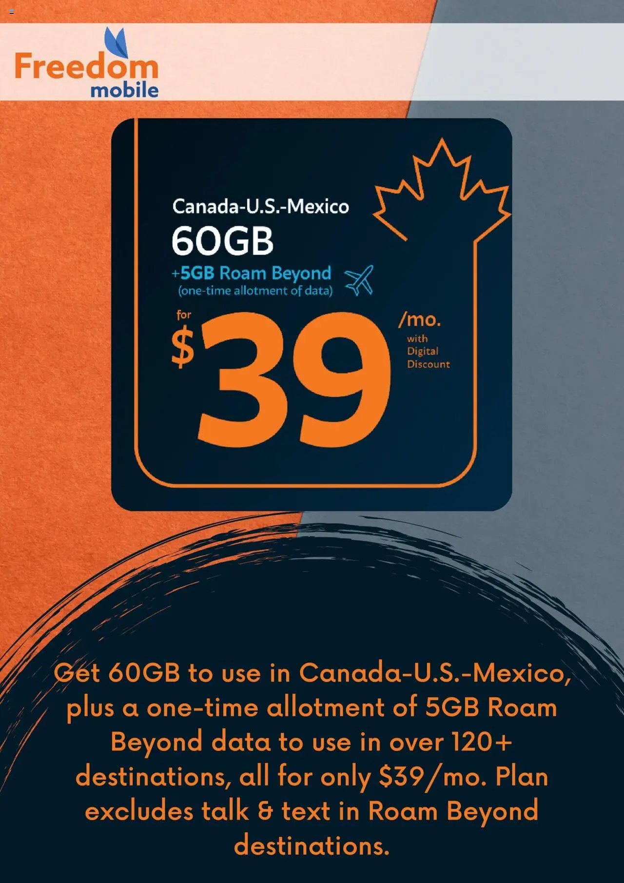 Freedom Mobile flyer from 23.07.2025 Flyer / circulaire