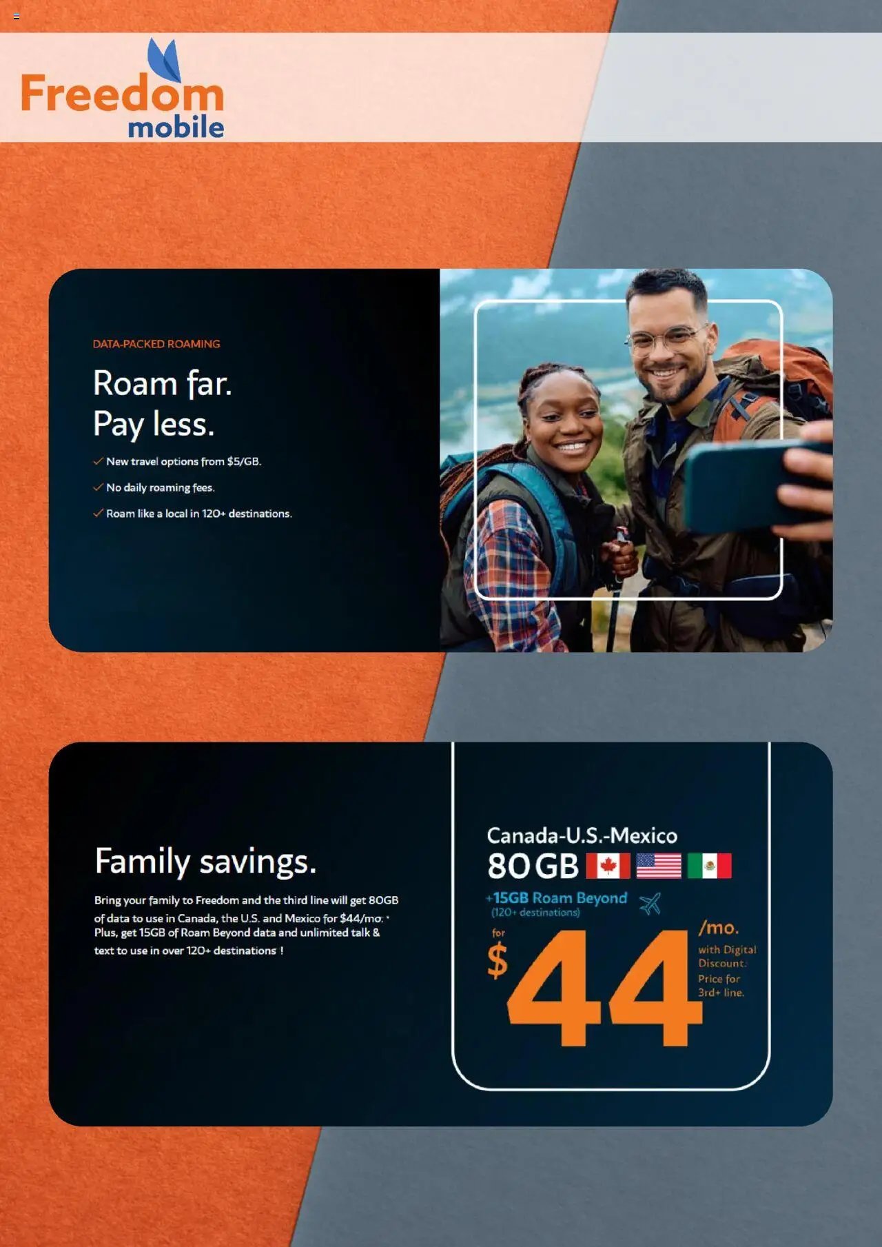 Freedom Mobile flyer from 23.07.2025 Flyer / circulaire