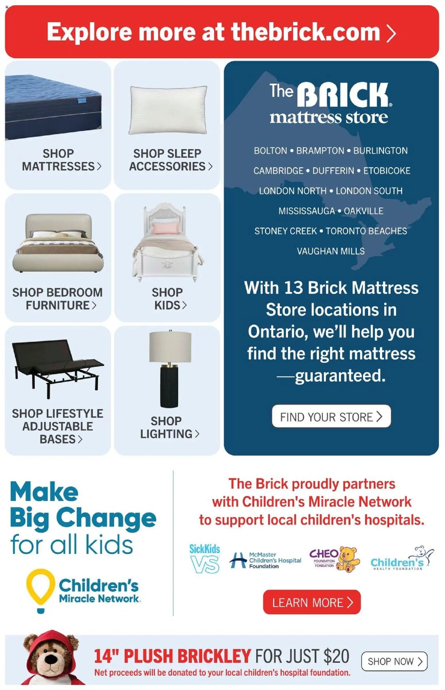The Brick flyer from 25.09.2026 The Brick - Brick Mattress Store
