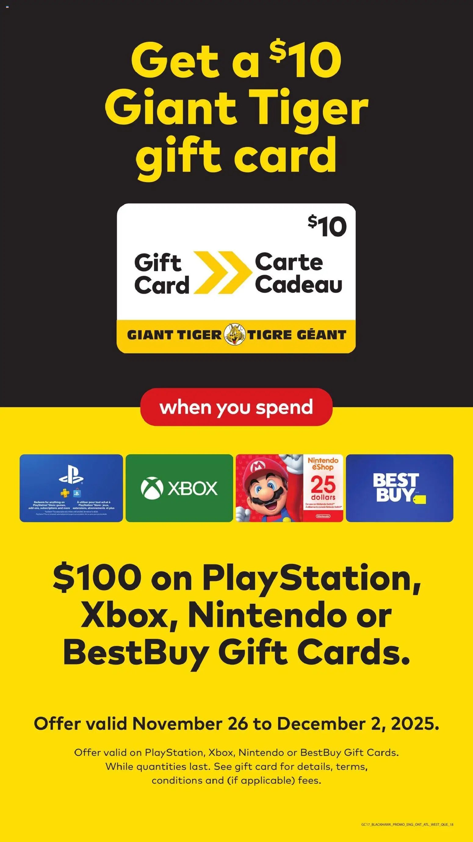 Giant Tiger flyer from 26.11.2025 Weekly Flyer (2025-11-26 - 2025-12-02) | 22