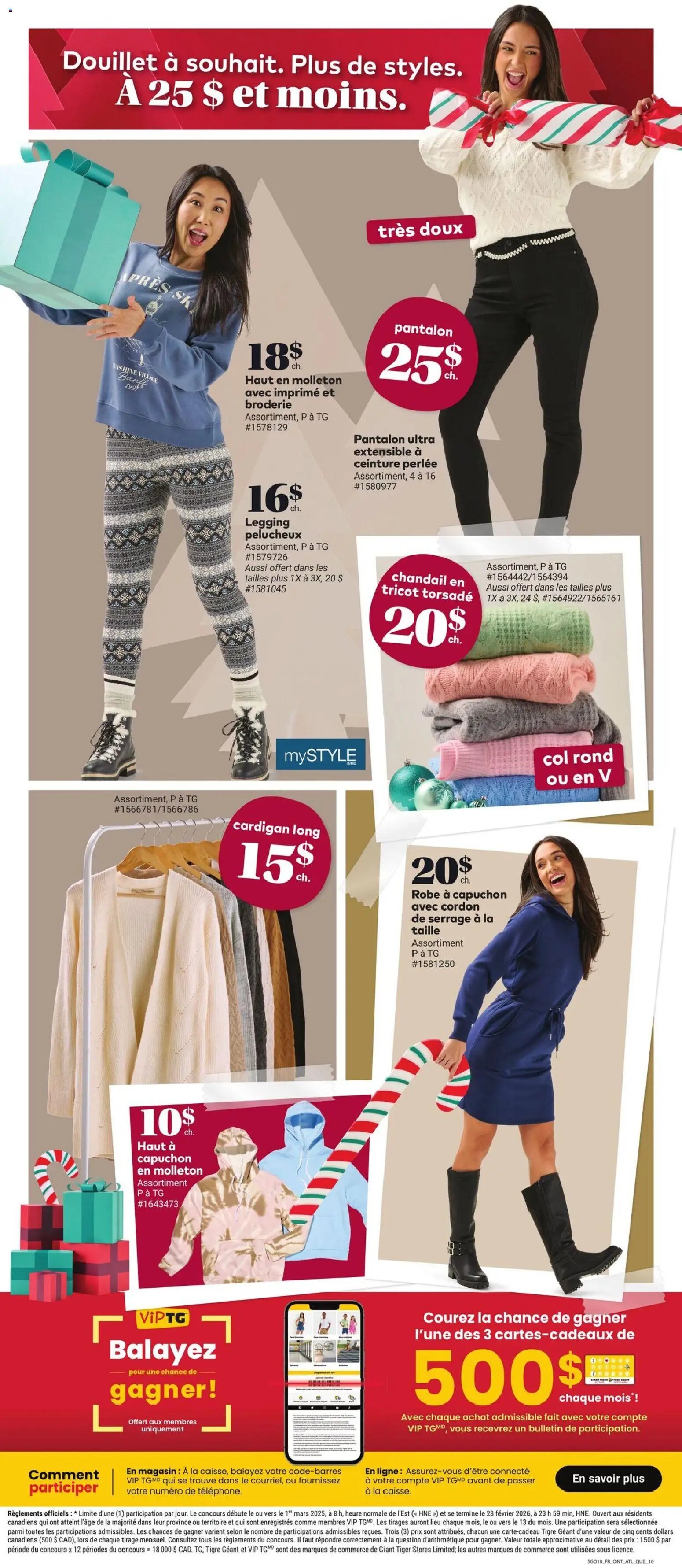 Giant Tiger flyer from 03.12.2025 Circulaire (2025-12-03 - 2025-12-09) | 12