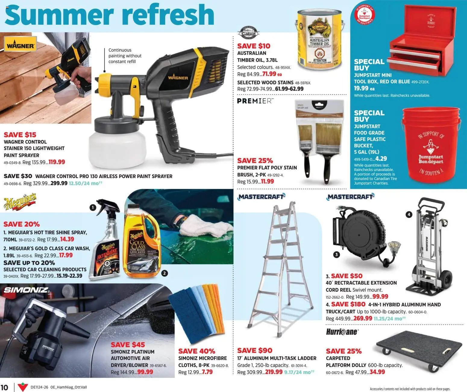 Canadian Tire flyer from 11.06.2026 Canadian Tire - Summer Inspirations