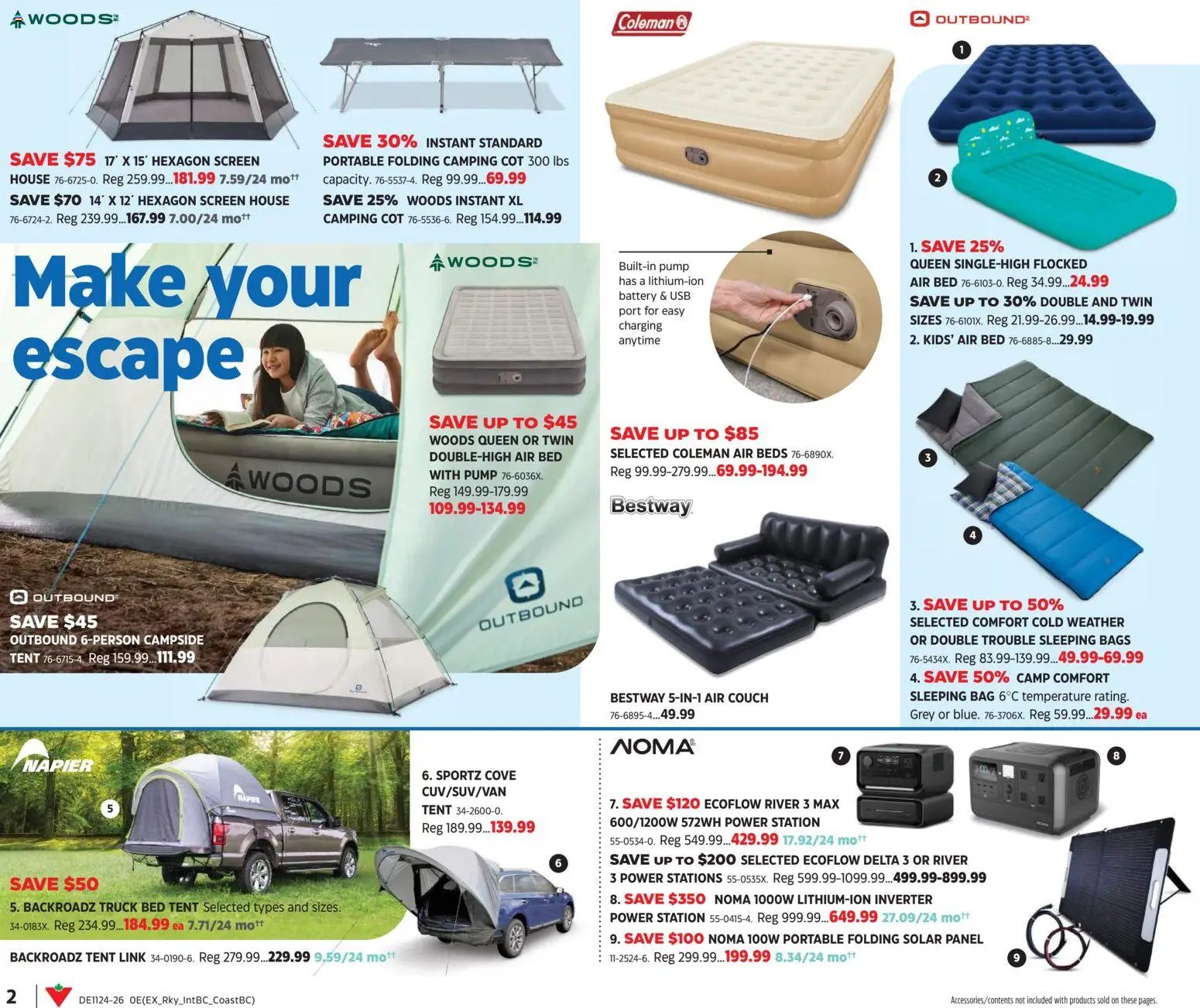 Canadian Tire flyer from 11.06.2026 Canadian Tire - Summer Inspirations