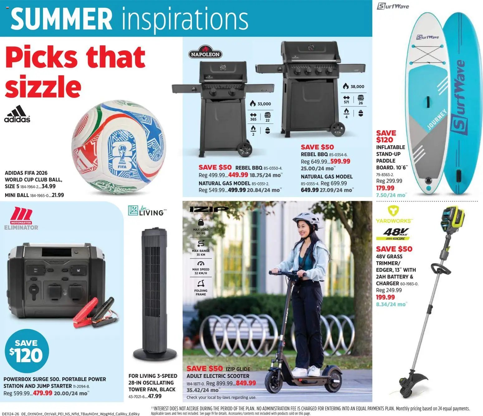 Canadian Tire flyer from 11.06.2026 Canadian Tire - Summer Inspirations