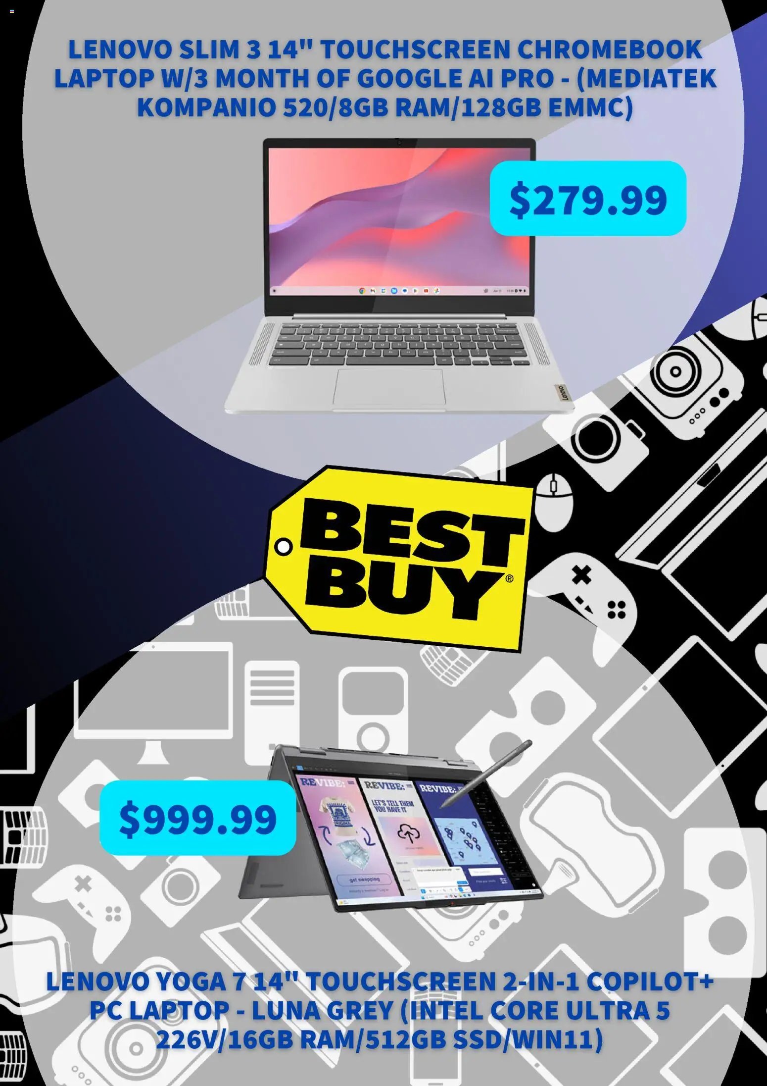 Best Buy flyer from 01.12.2025 Cyber Monday