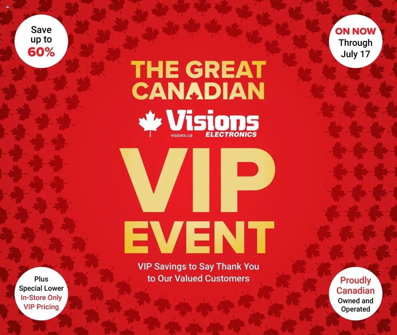 Visions flyer from 11.07.2025 Weekly flyer / circulaire