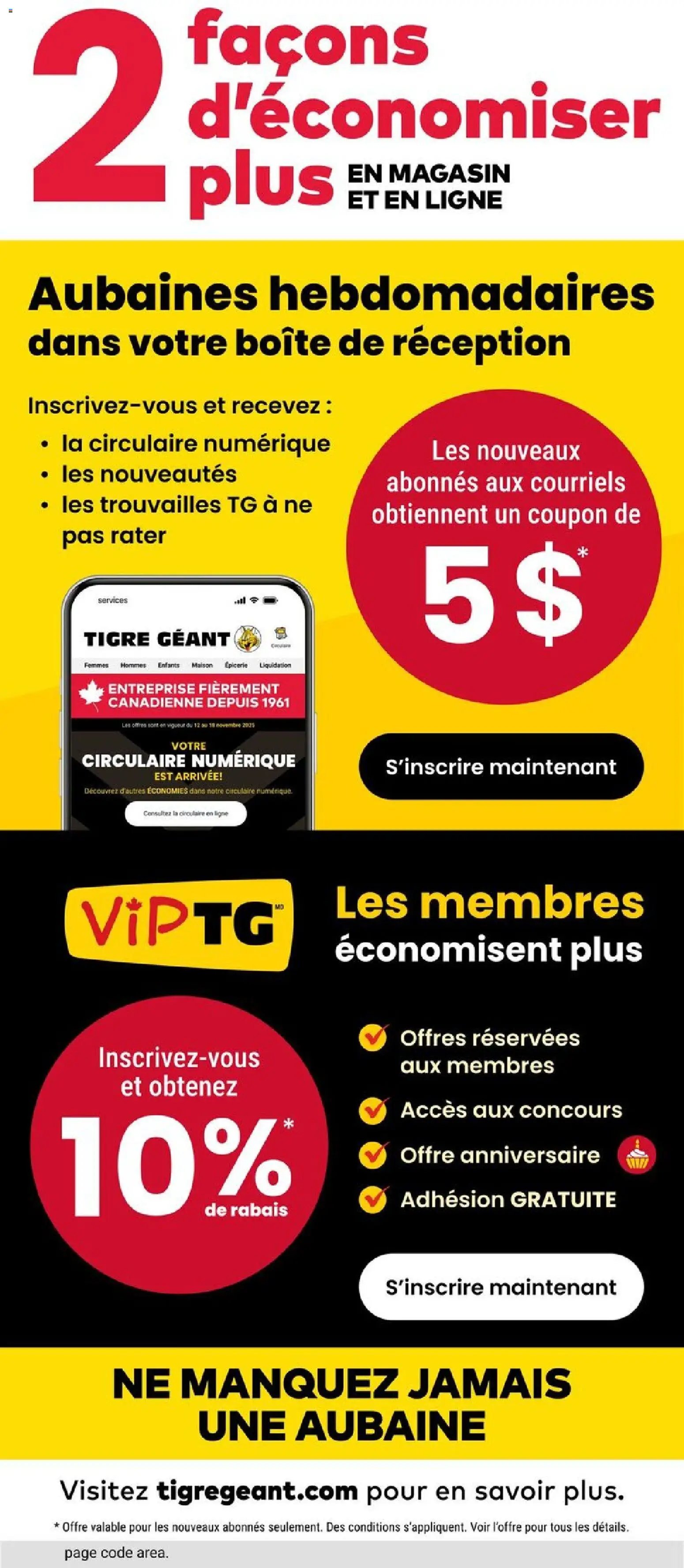 Giant Tiger flyer from 18.03.2026 Circulaire (2026-03-18 - 2026-03-24) | 14