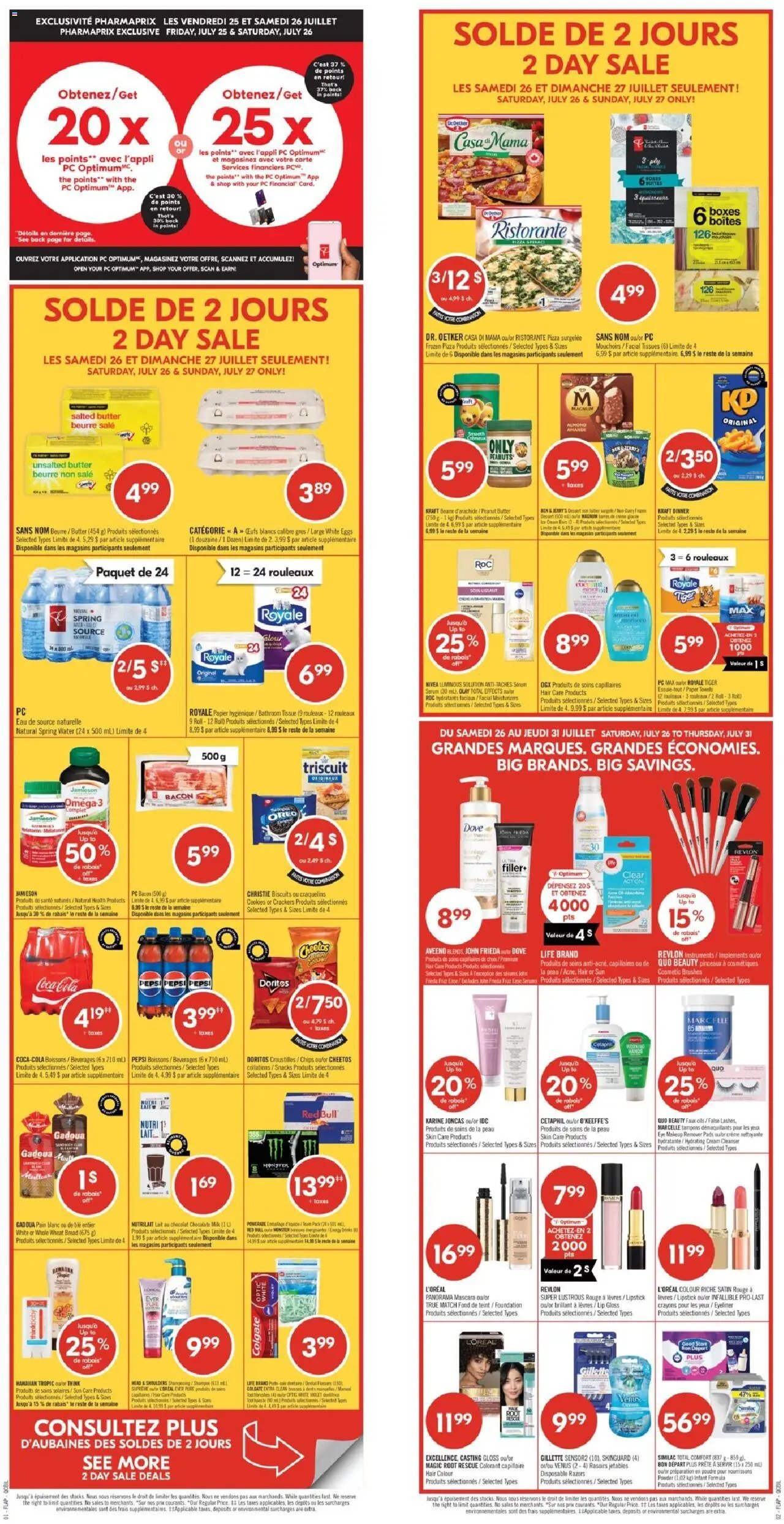 Pharmaprix flyer from 26.07.2025 Weekly flyer / circulaire