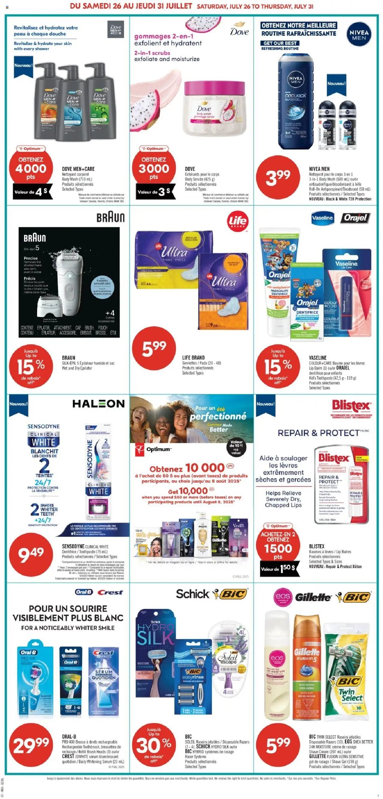 Pharmaprix flyer from 26.07.2025 Weekly flyer / circulaire