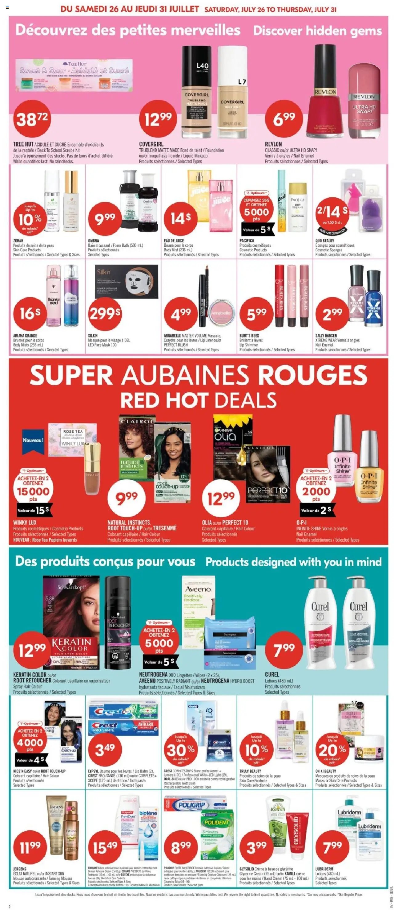 Pharmaprix flyer from 26.07.2025 Weekly flyer / circulaire