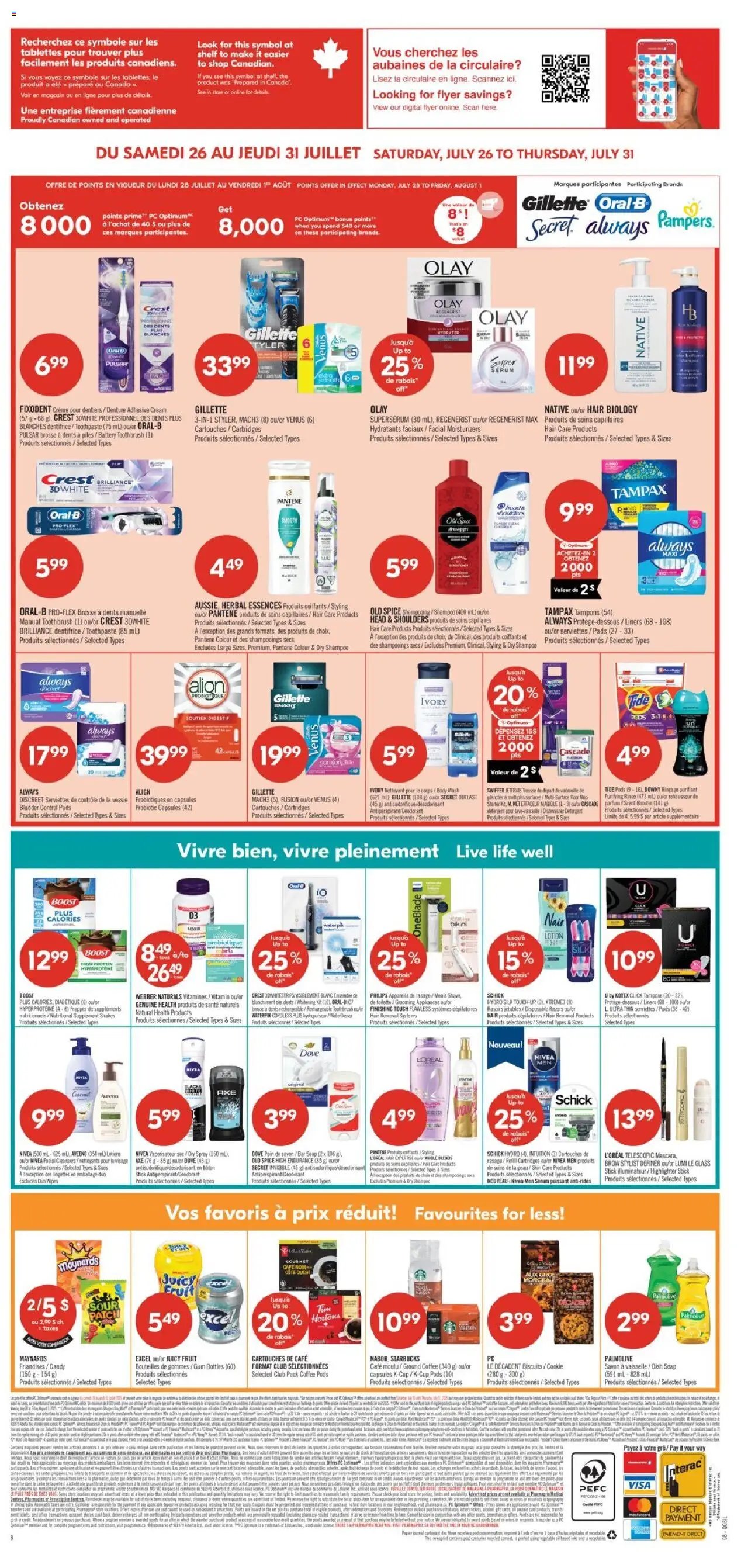 Pharmaprix flyer from 26.07.2025 Weekly flyer / circulaire