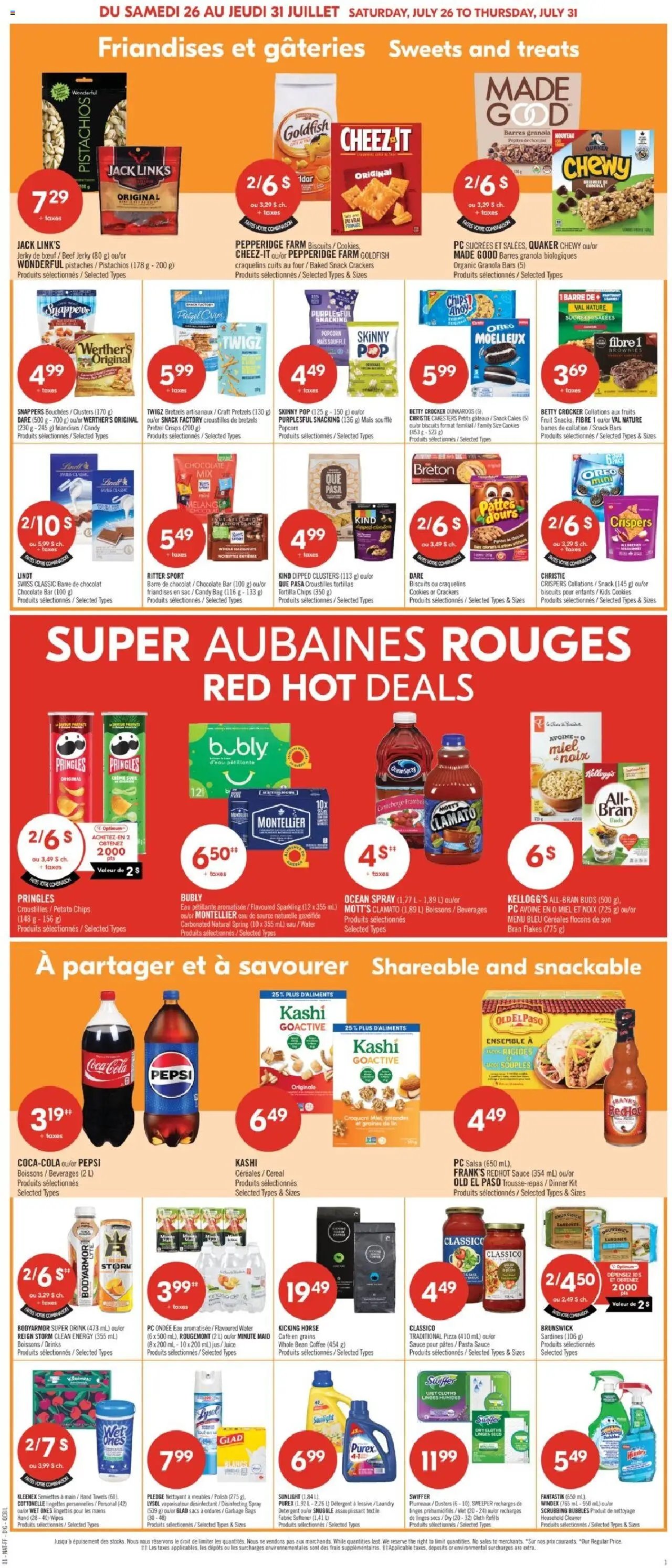 Pharmaprix flyer from 26.07.2025 Weekly flyer / circulaire