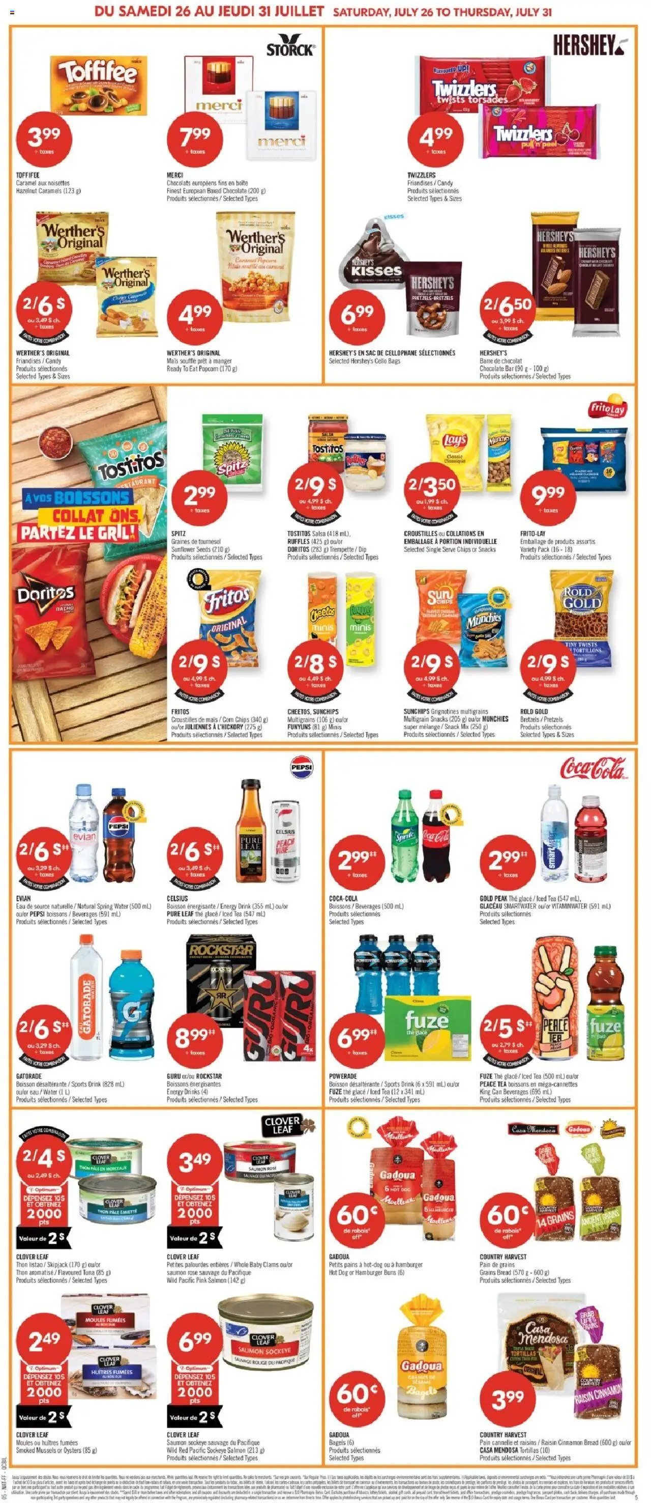 Pharmaprix flyer from 26.07.2025 Weekly flyer / circulaire