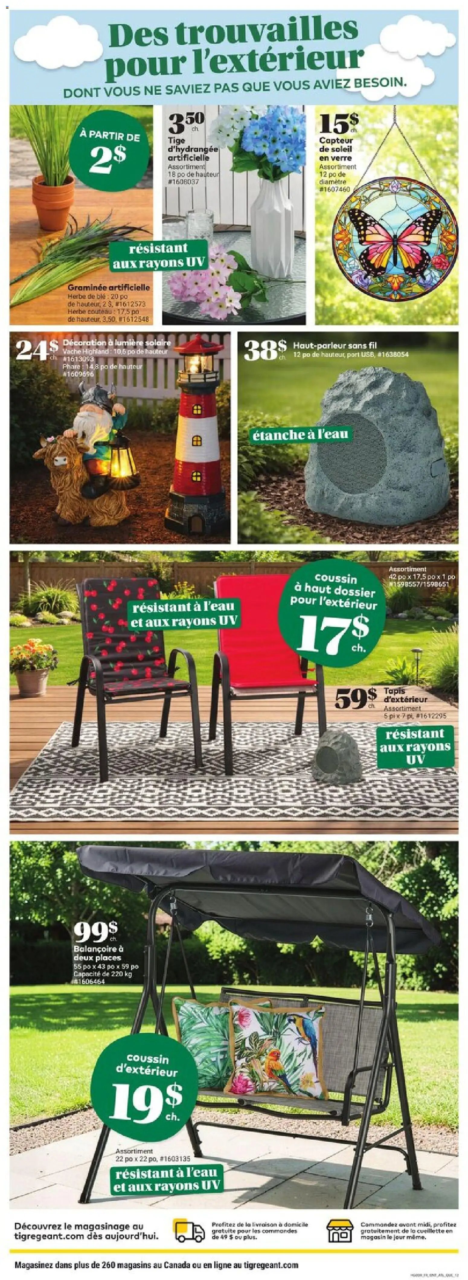 Giant Tiger flyer from 29.04.2026 Giant Tiger Circulaire