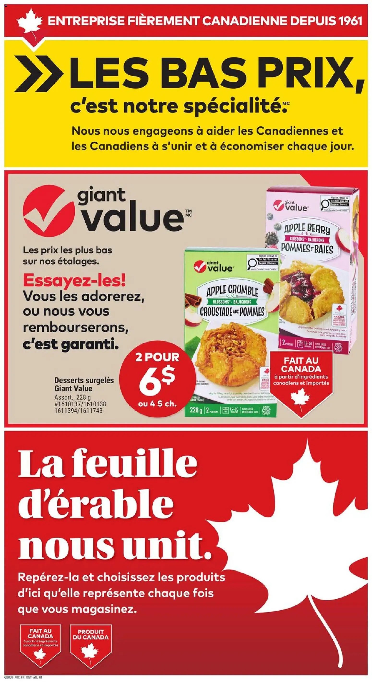 Giant Tiger flyer from 29.04.2026 Giant Tiger Circulaire