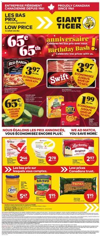 Giant Tiger flyer from 29.04.2026 Giant Tiger Circulaire