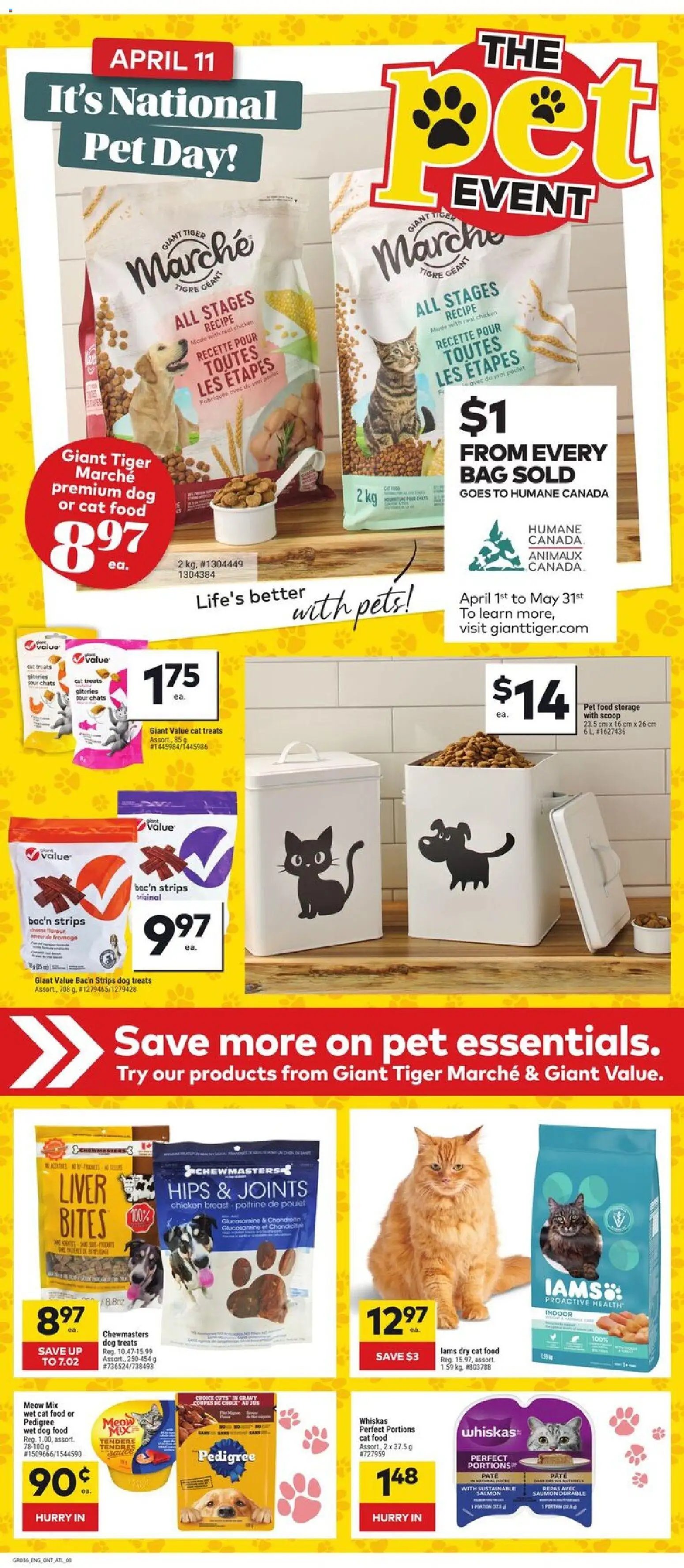 Giant Tiger flyer from 08.04.2026 Weekly Flyer (2026-04-08 - 2026-04-14) | 3