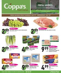 Coppas Fresh Market flyer from 09.07.2026 Coppas Fresh Market weekly flyer / circulaire