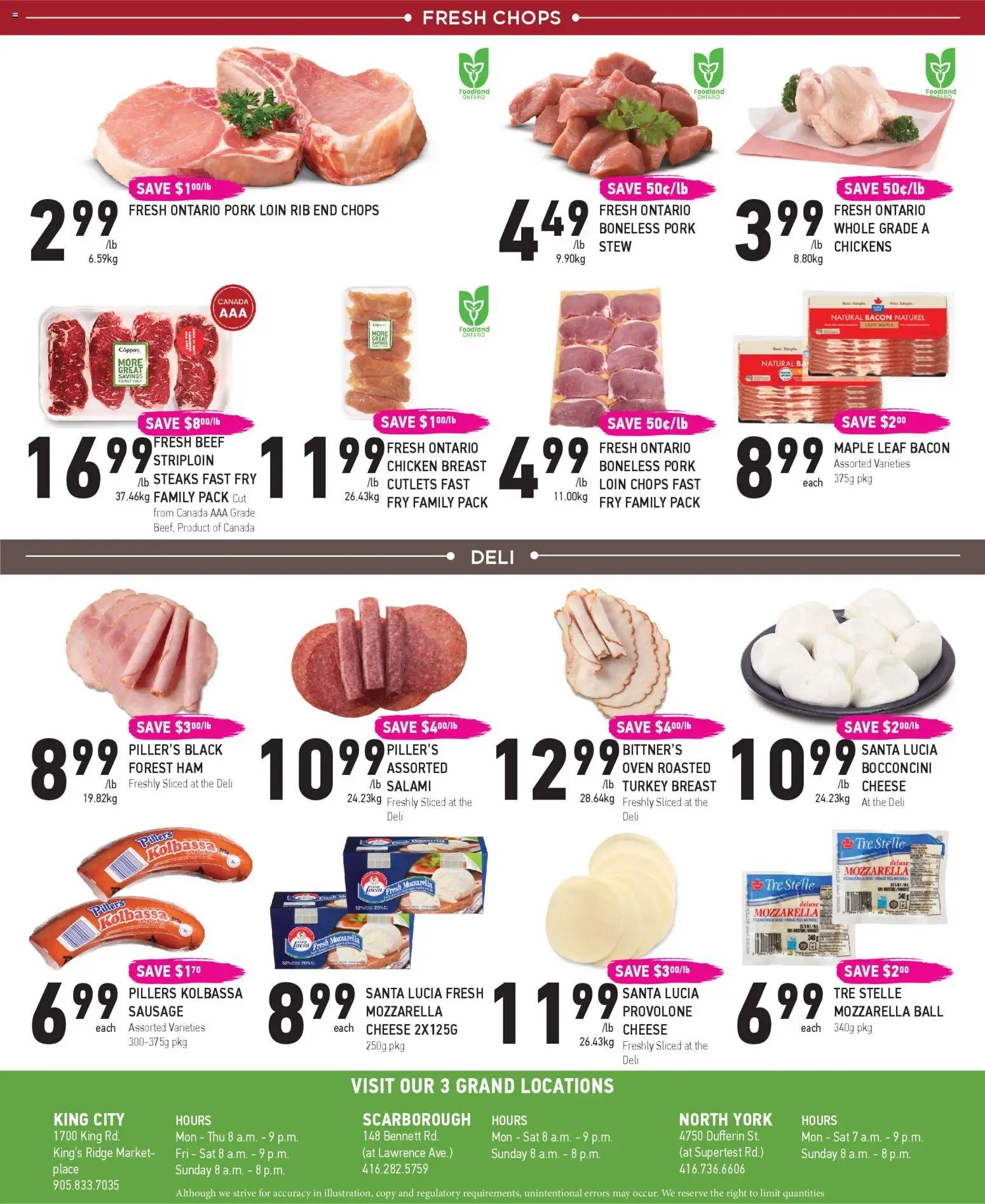 Coppas Fresh Market flyer from 30.10.2025 Weekly flyer / circulaire (2025-10-30 - 2025-11-05) | 4
