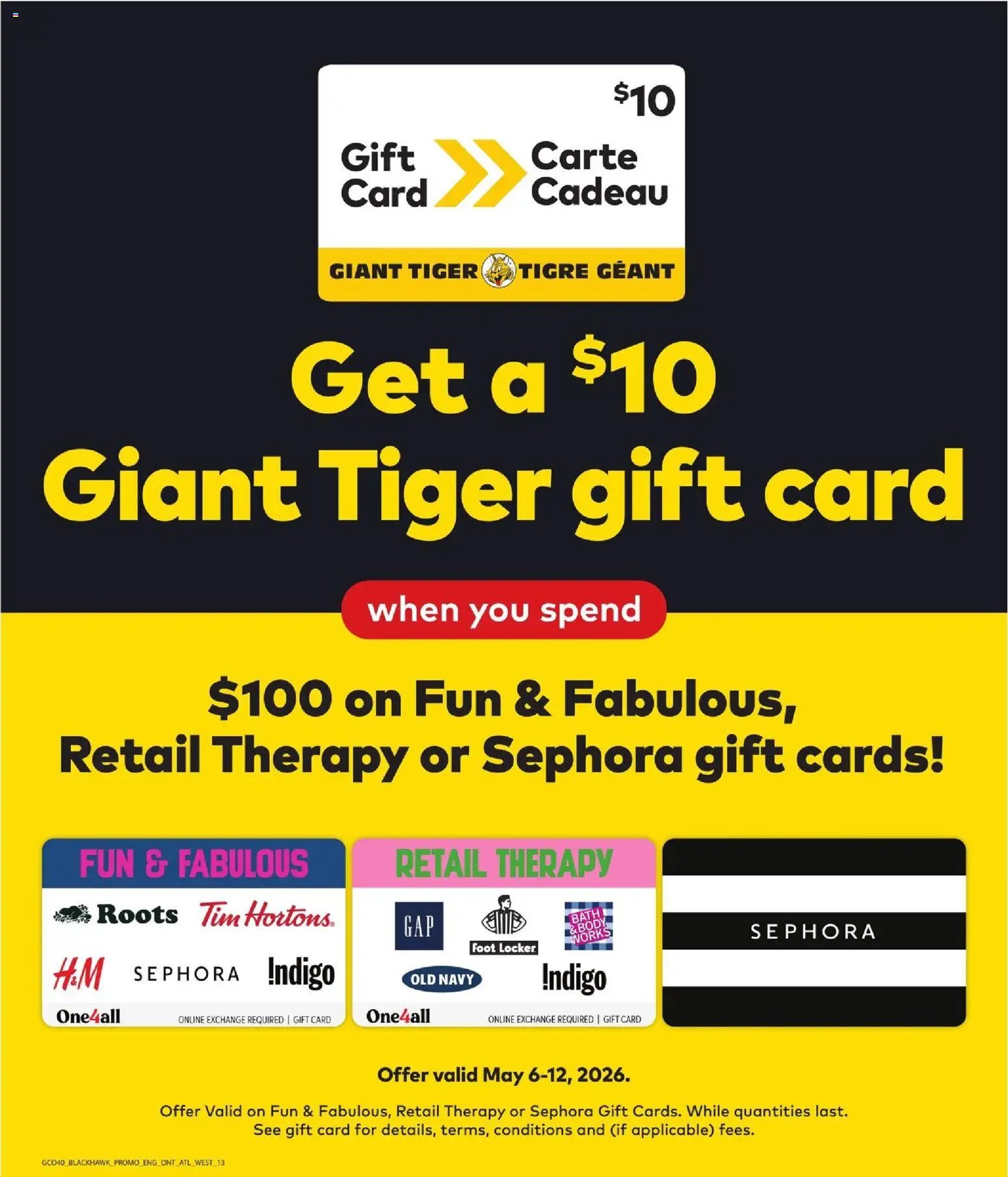 Giant Tiger flyer from 06.05.2026 Weekly Flyer
