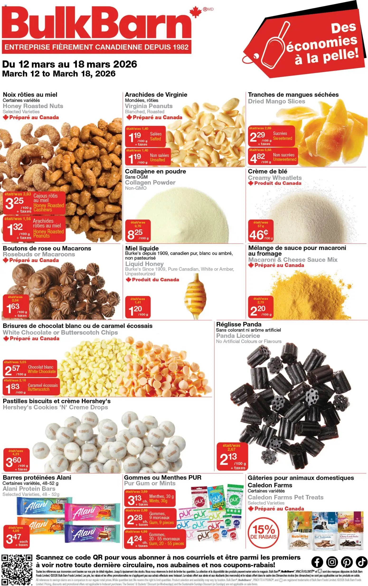 Bulk Barn flyer from 12.03.2026 Bulk Barn weekly flyer / circulaire (2026-03-12 - 2026-03-18) | 1