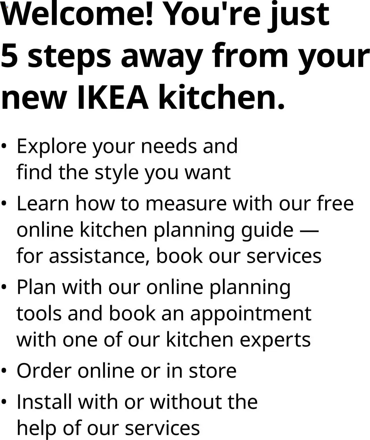 IKEA flyer from 01.11.2024 Kitchen brochure 2025