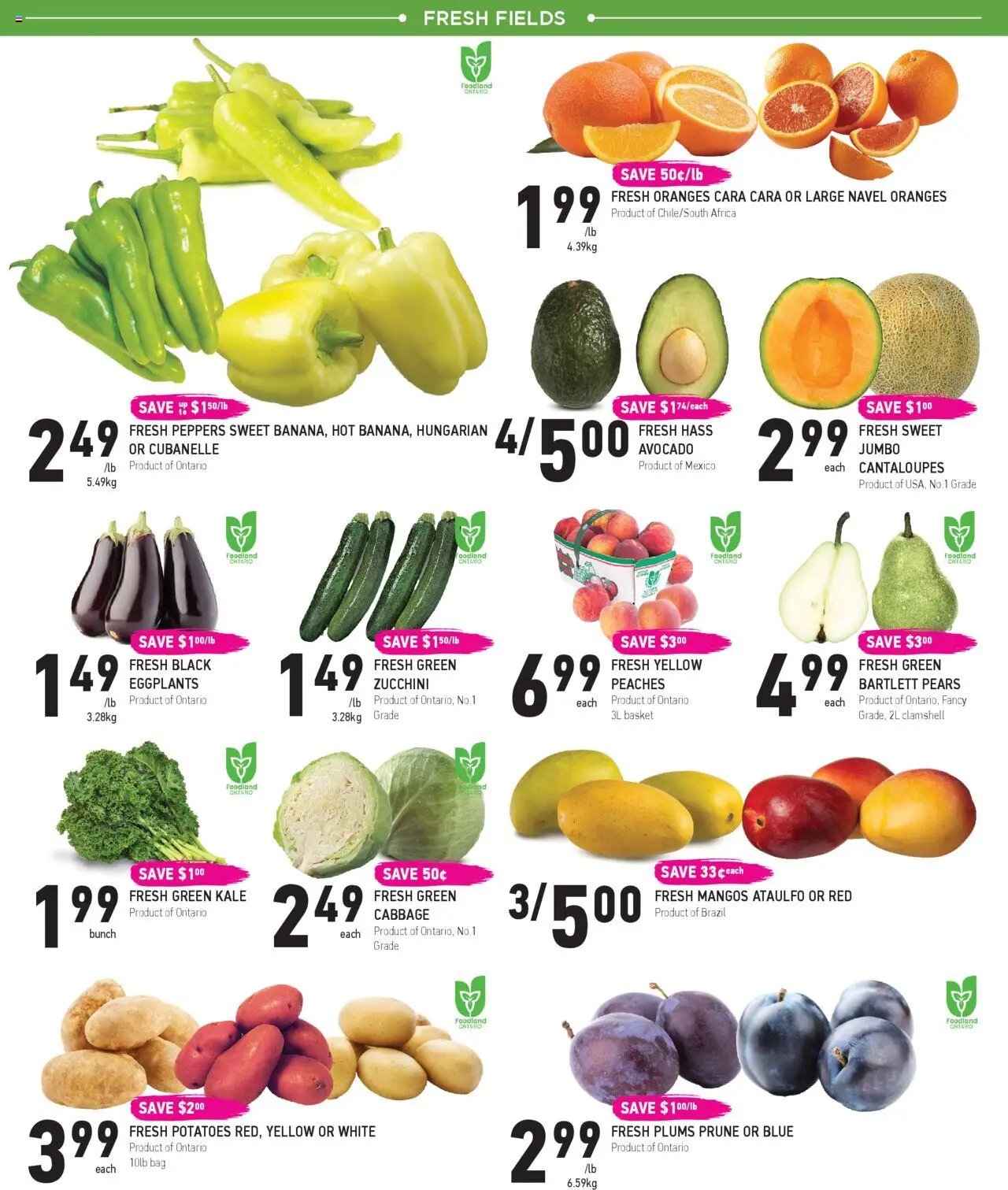 Coppas Fresh Market flyer from 18.09.2025 Weekly flyer / circulaire