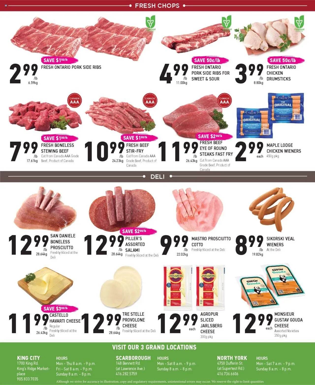 Coppas Fresh Market flyer from 18.09.2025 Weekly flyer / circulaire